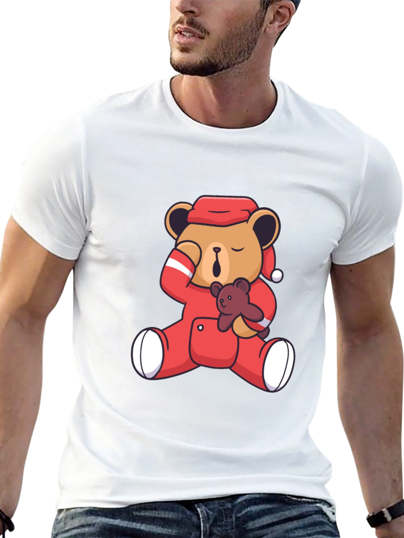 Sleepy Bear Graphic Tee