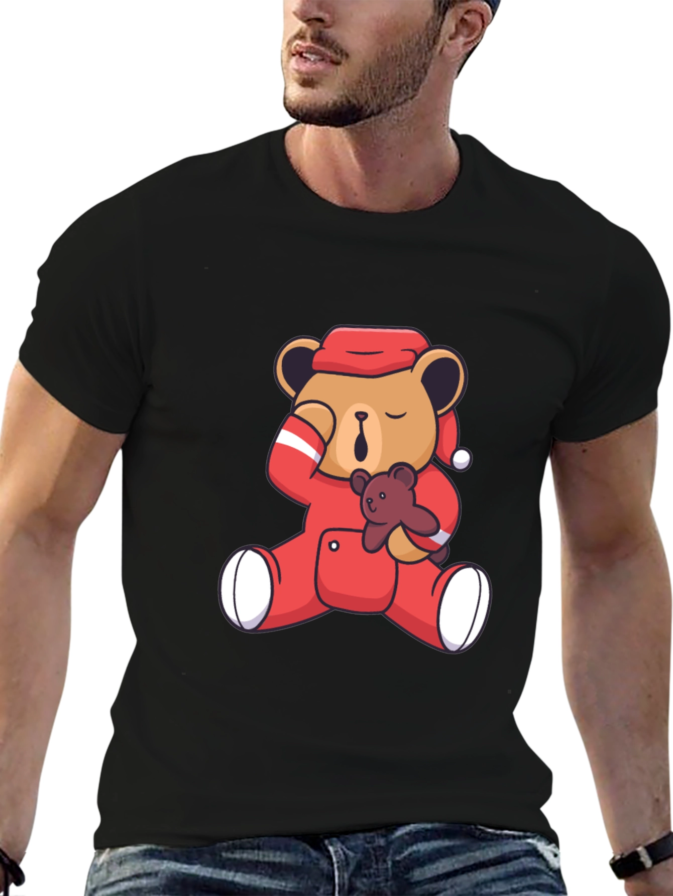 Sleepy Bear Graphic Tee