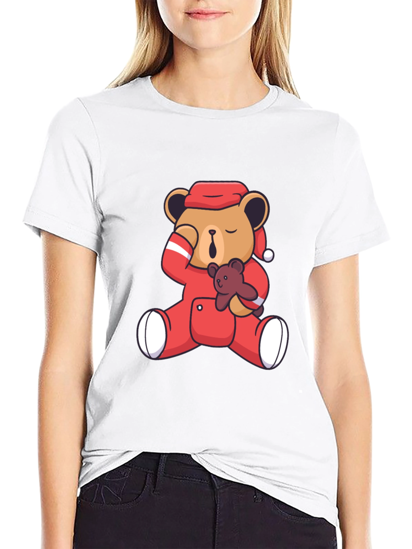 Sleepy Bear Graphic Tee