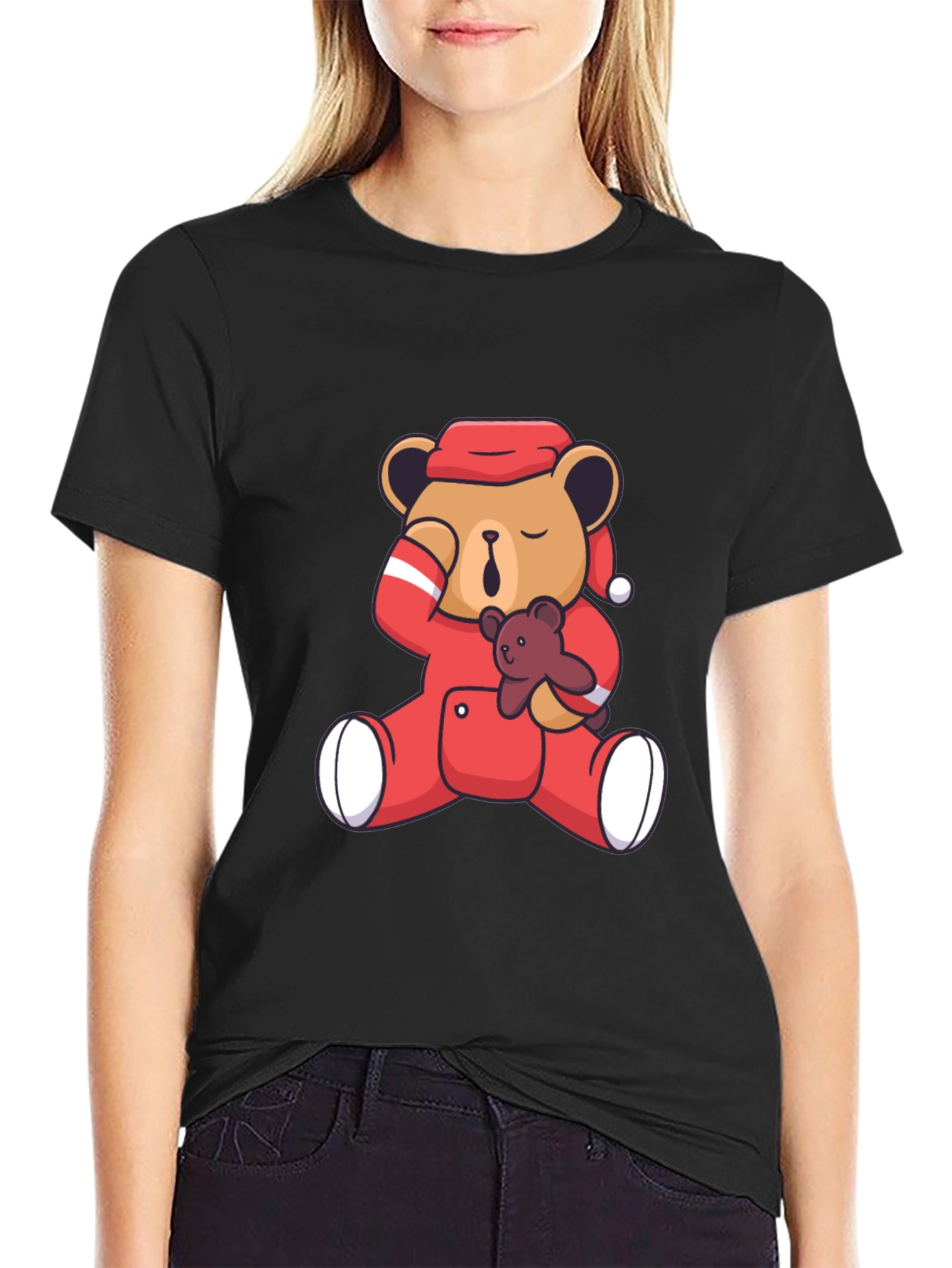 Sleepy Bear Graphic Tee