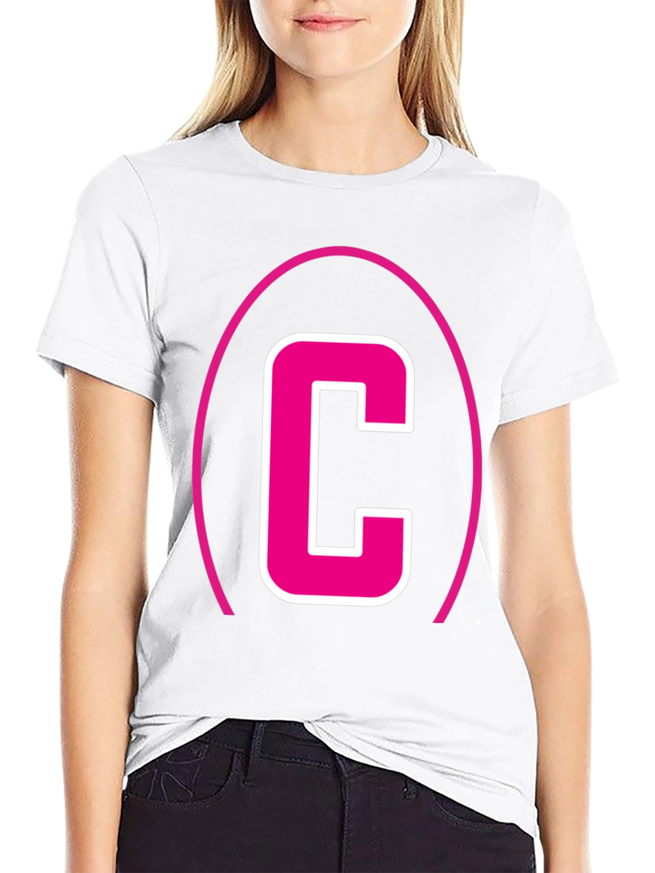 Bold C Graphic Tee - Modern Casual Wear