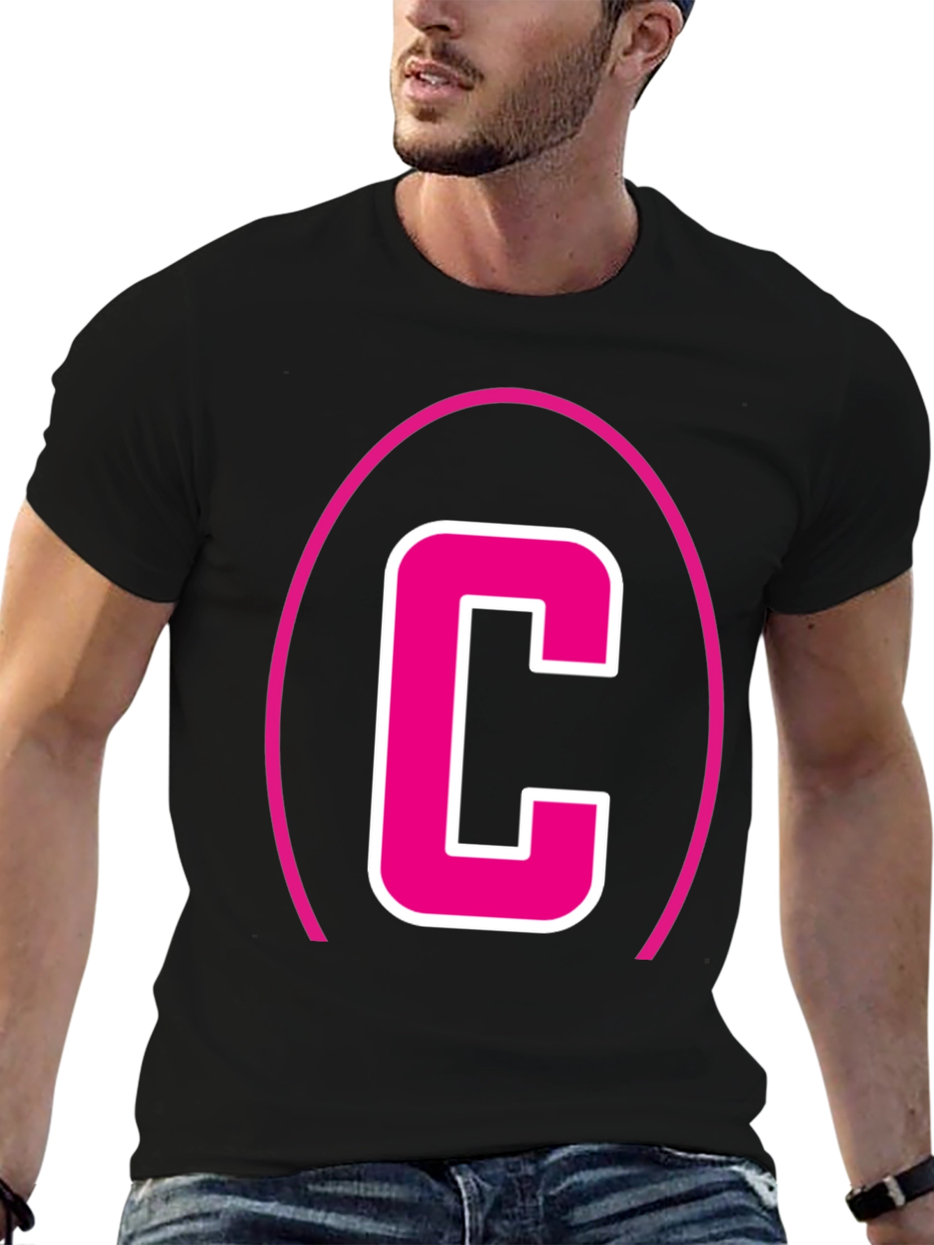 Bold C Graphic Tee - Modern Casual Wear