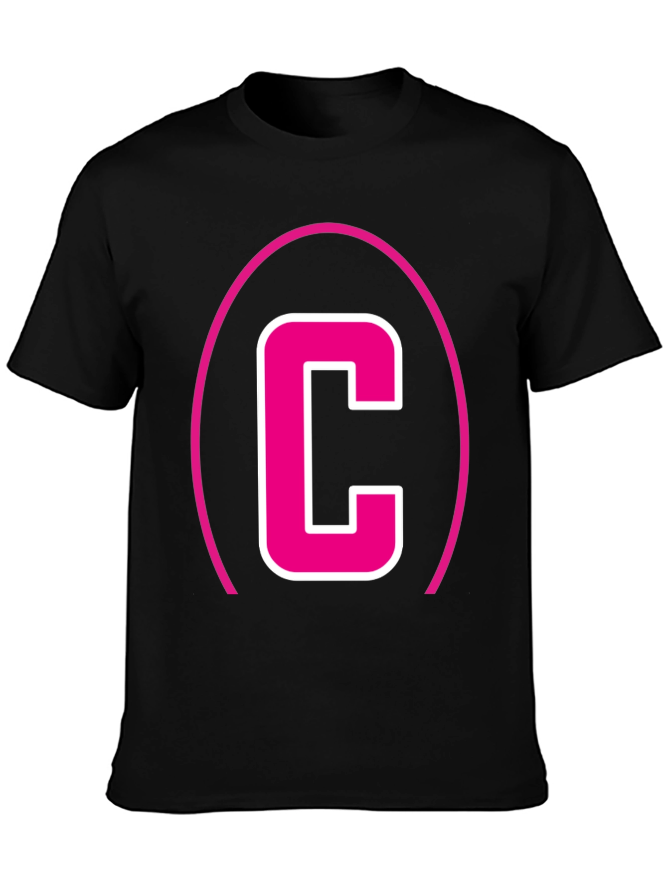 Bold C Graphic Tee - Modern Casual Wear
