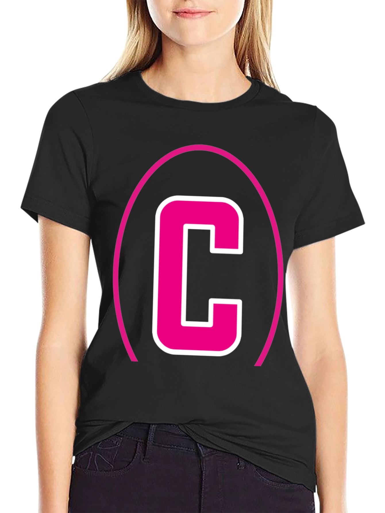 Bold C Graphic Tee - Modern Casual Wear