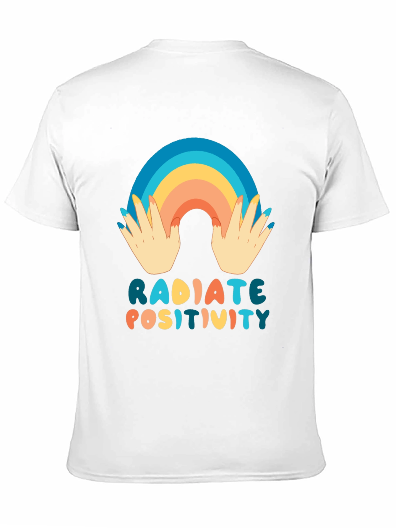 Radiate Positivity Graphic Tee - Black