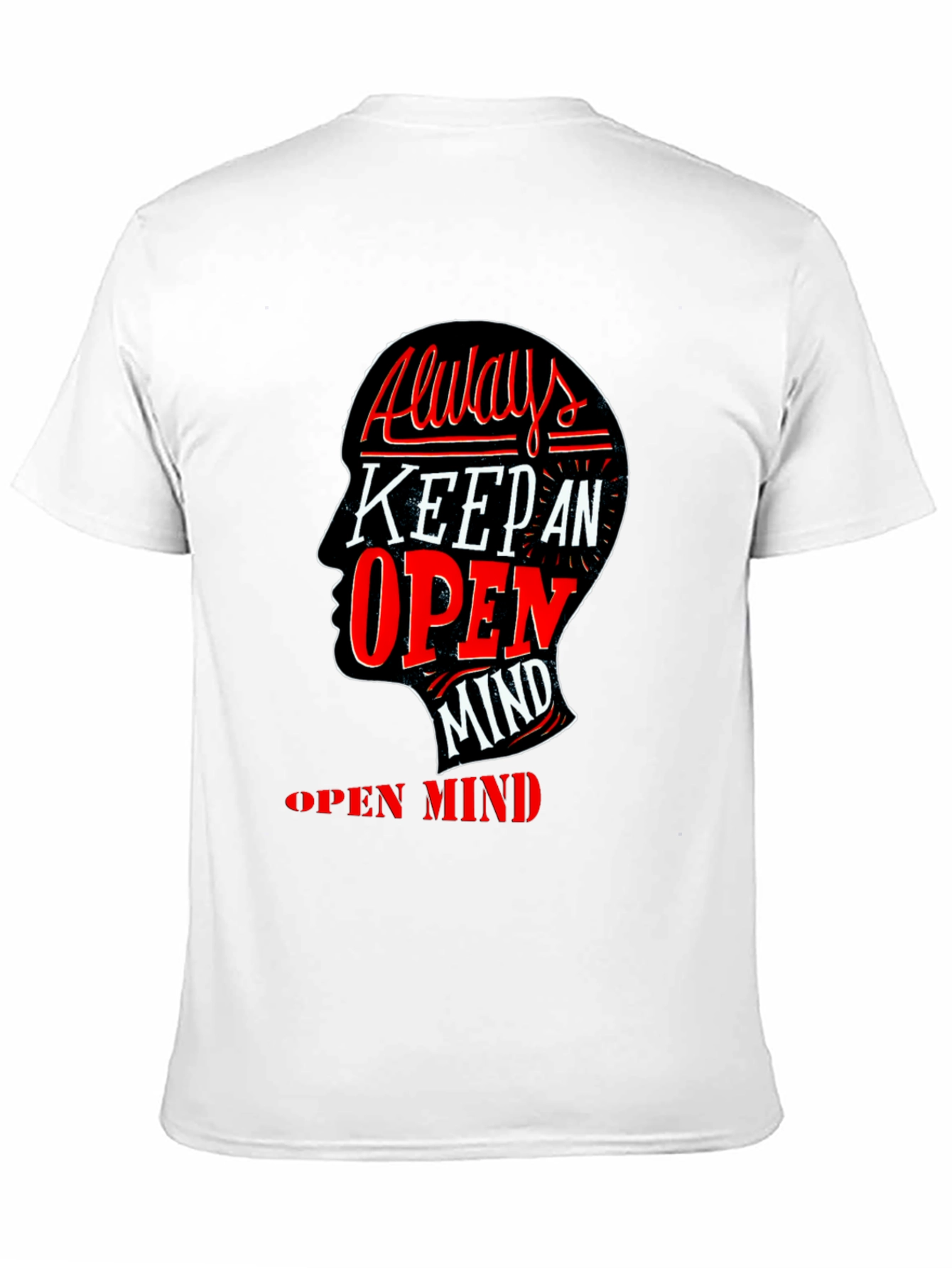 Always Keep an Open Mind Graphic Tee