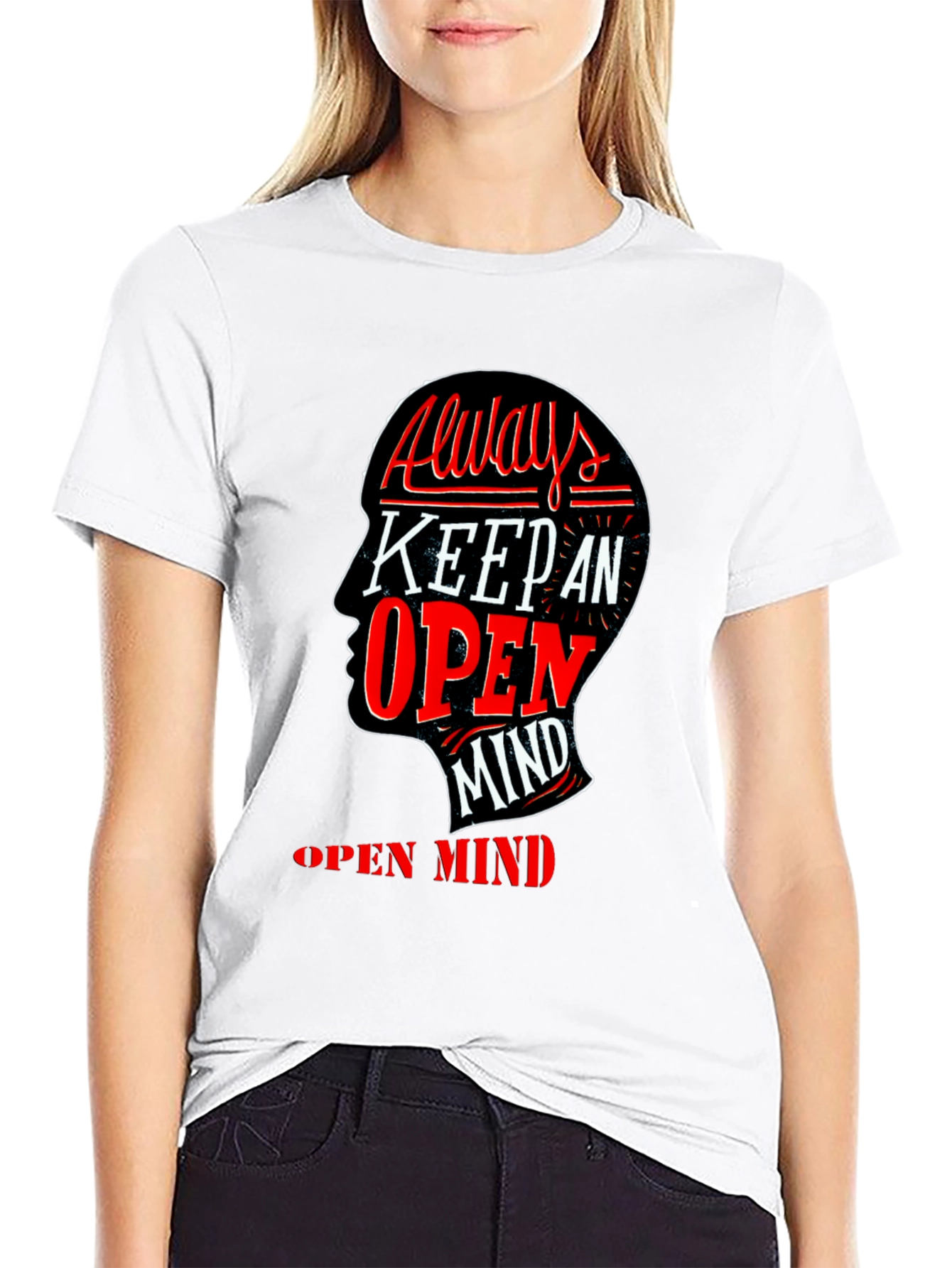 Always Keep an Open Mind Graphic Tee