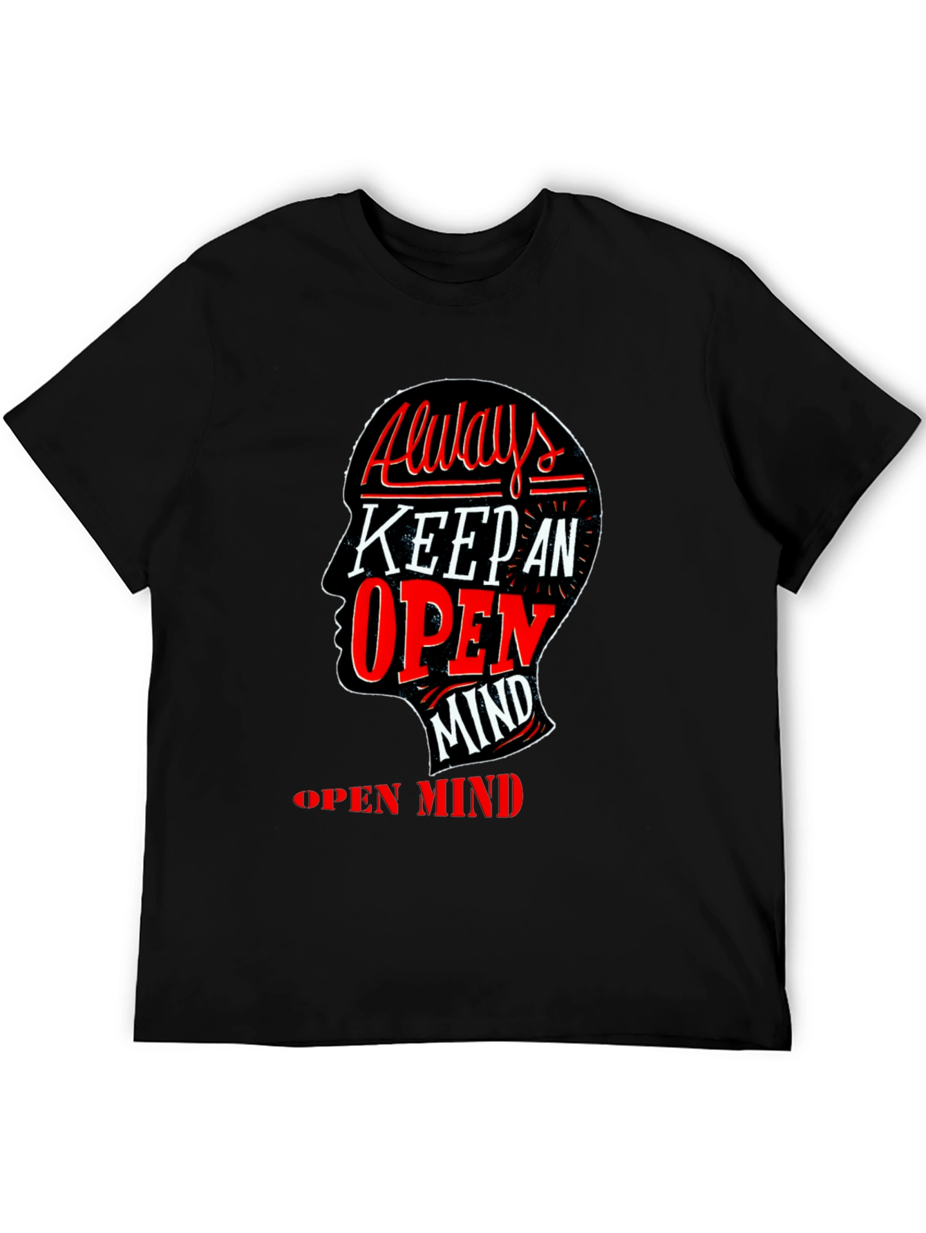 Always Keep an Open Mind Graphic Tee