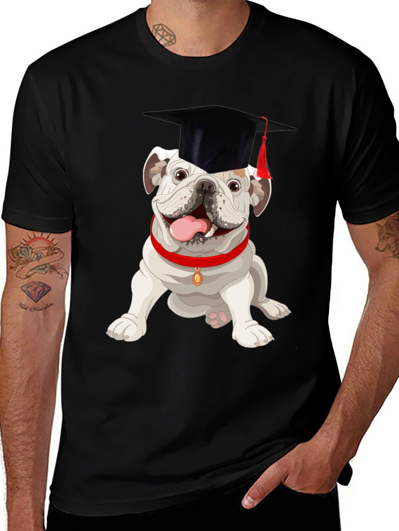 Graduation Bulldog Graphic Tee - Class of 2024