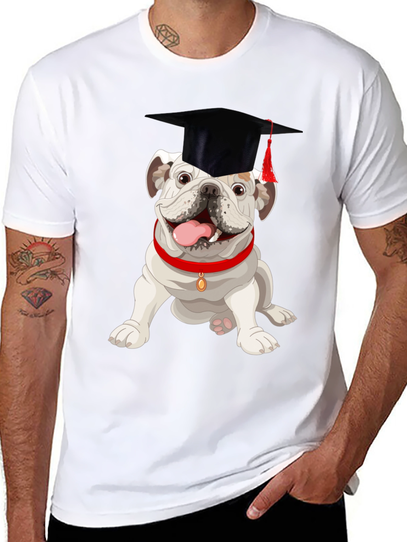 Graduation Bulldog Graphic Tee - Class of 2024