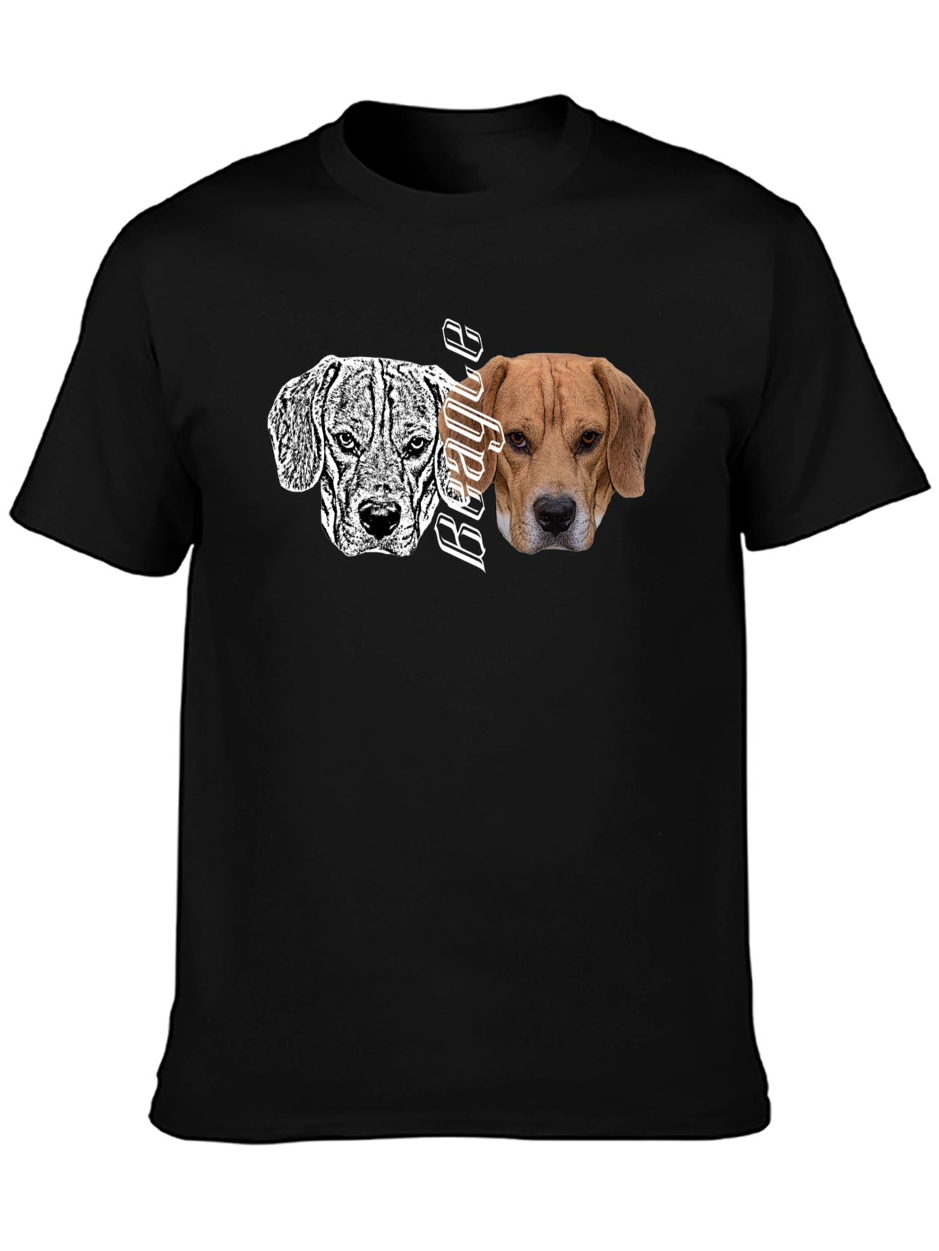 Beagle Dog Graphic Print T-Shirt