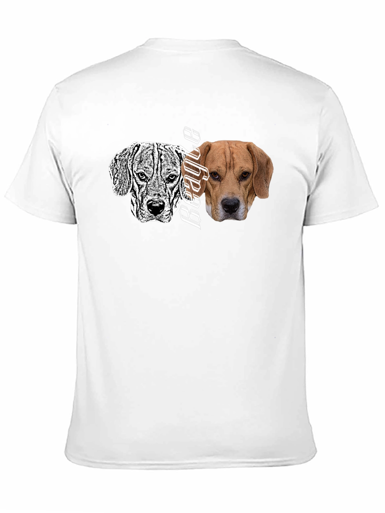 Beagle Dog Graphic Print T-Shirt