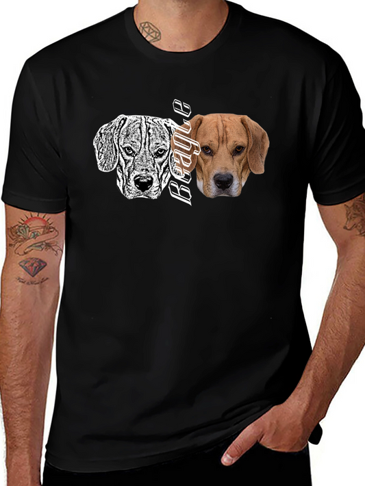 Beagle Dog Graphic Print T-Shirt