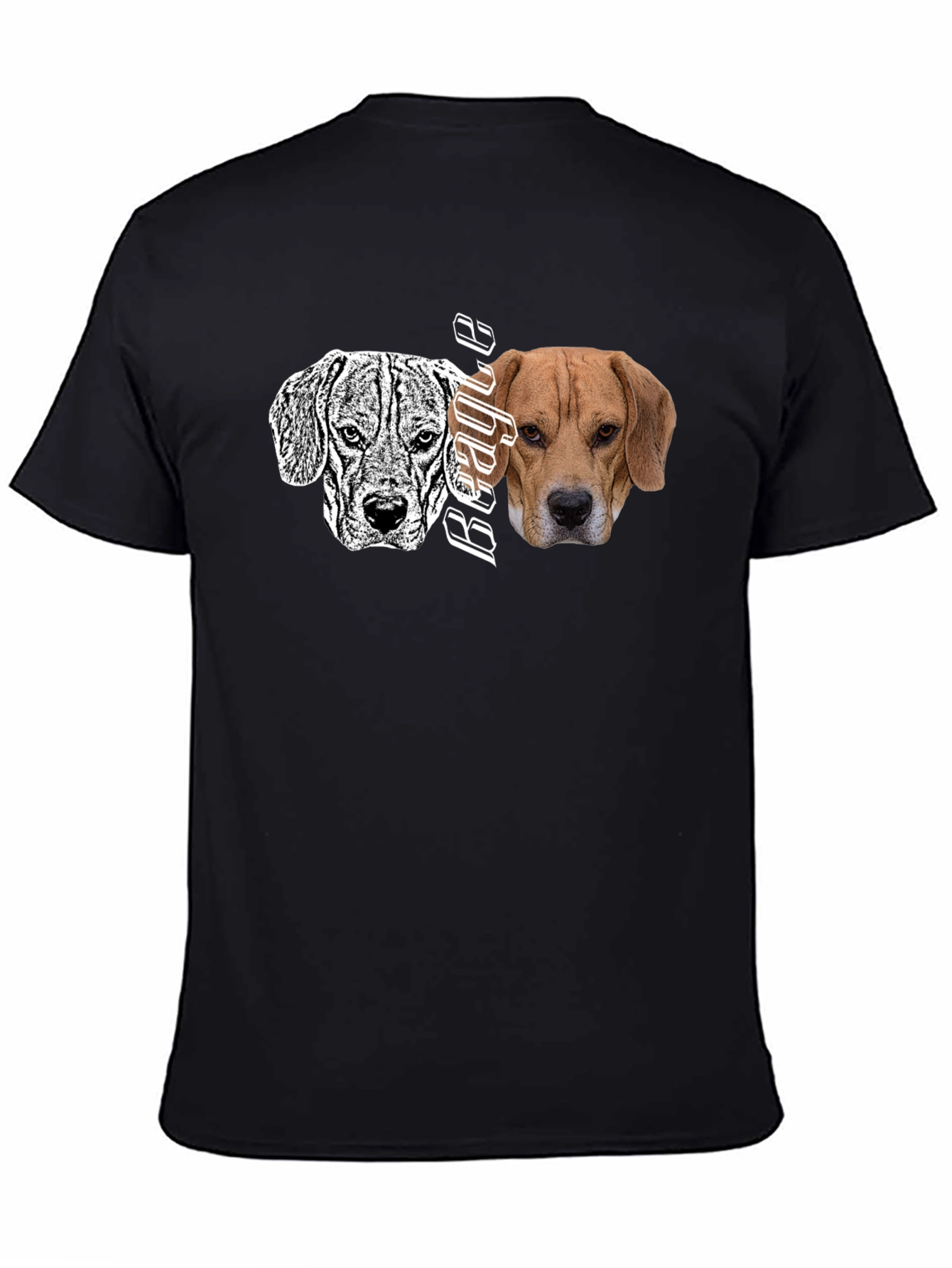 Beagle Dog Graphic Print T-Shirt