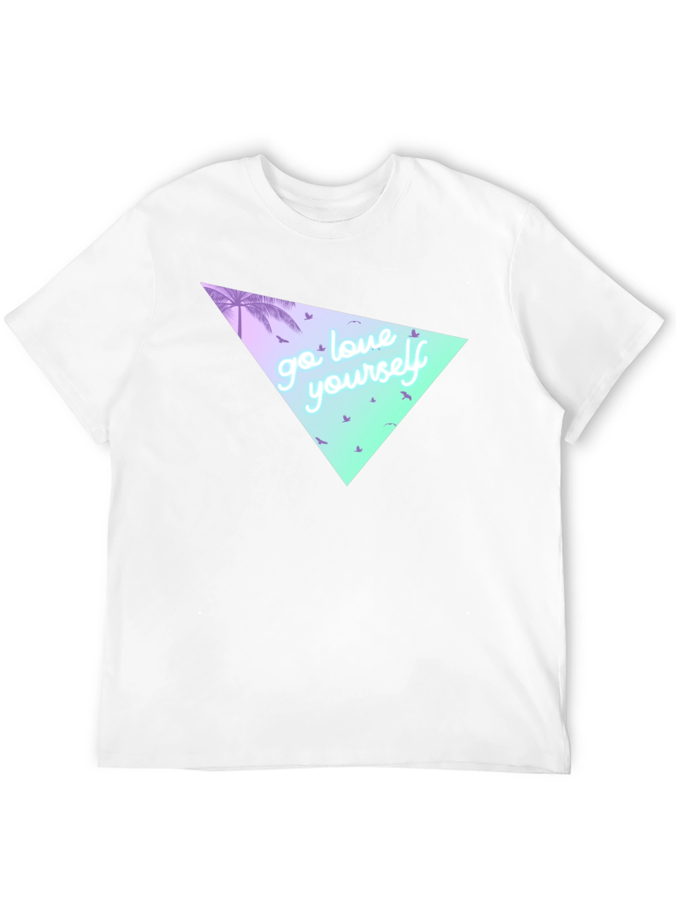 Go Love Yourself Graphic Tee - Black T-Shirt