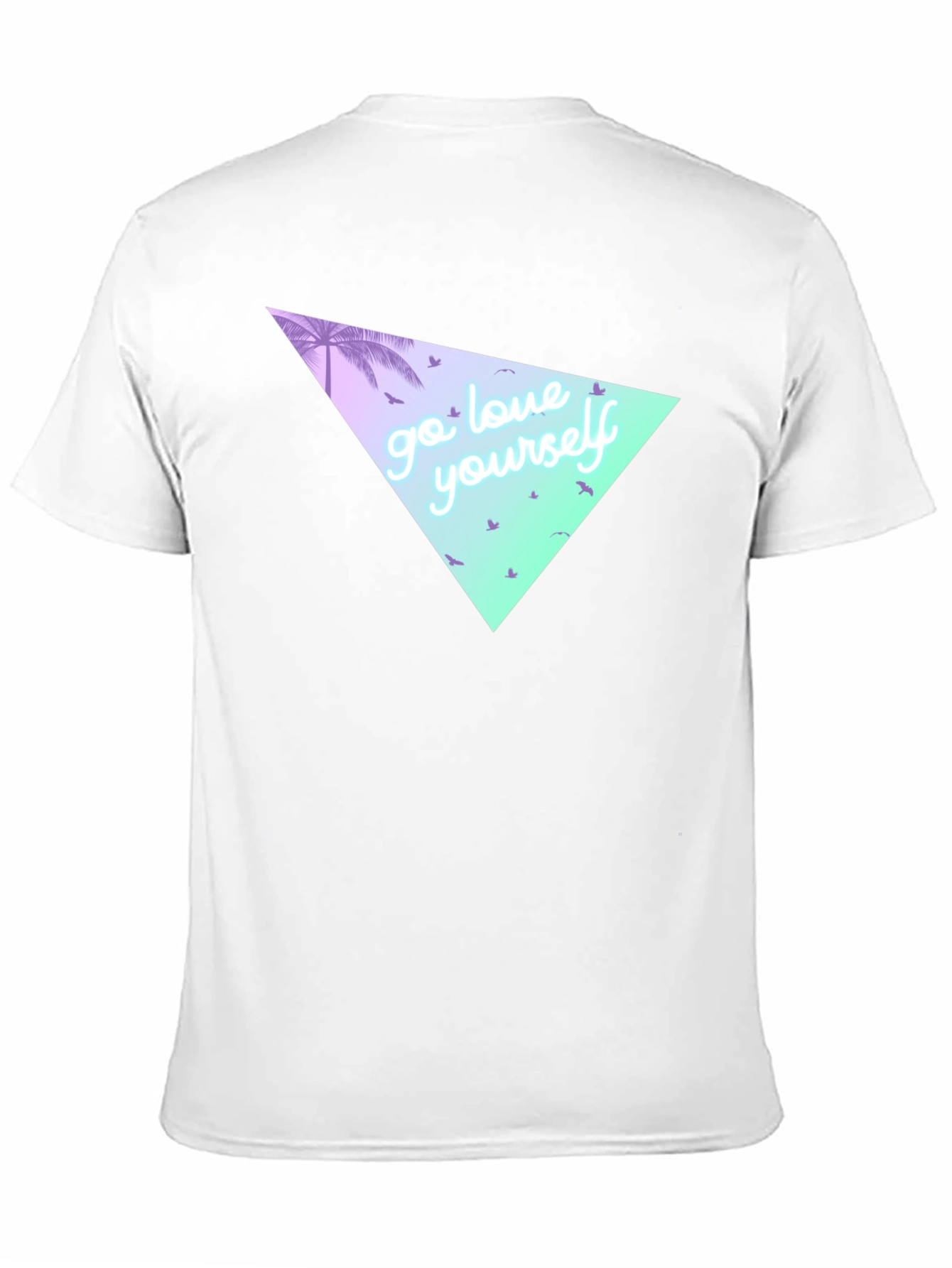 Go Love Yourself Graphic Tee - Black T-Shirt