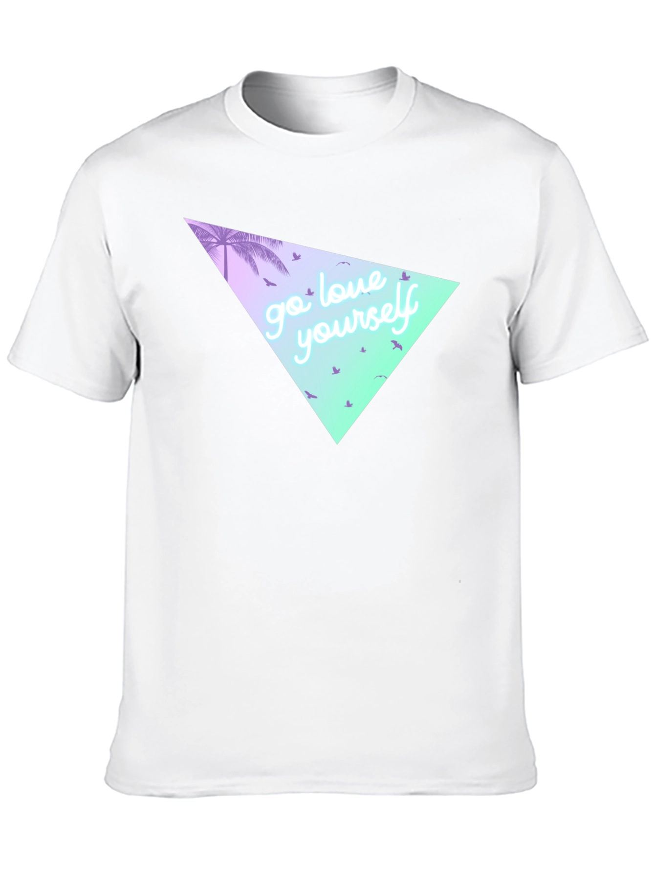 Go Love Yourself Graphic Tee - Black T-Shirt