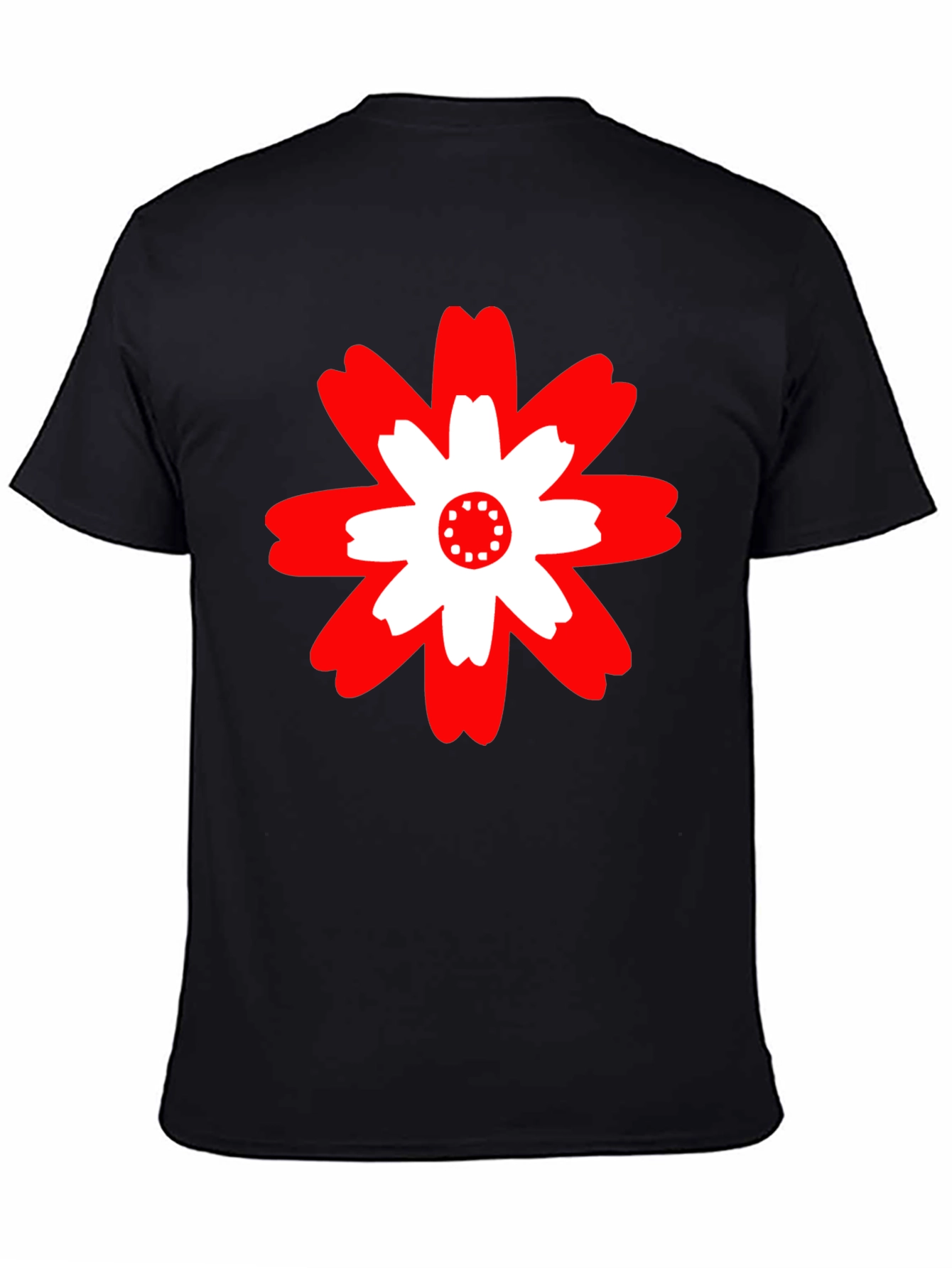 Bold Floral Graphic Tee - Modern Casual Style