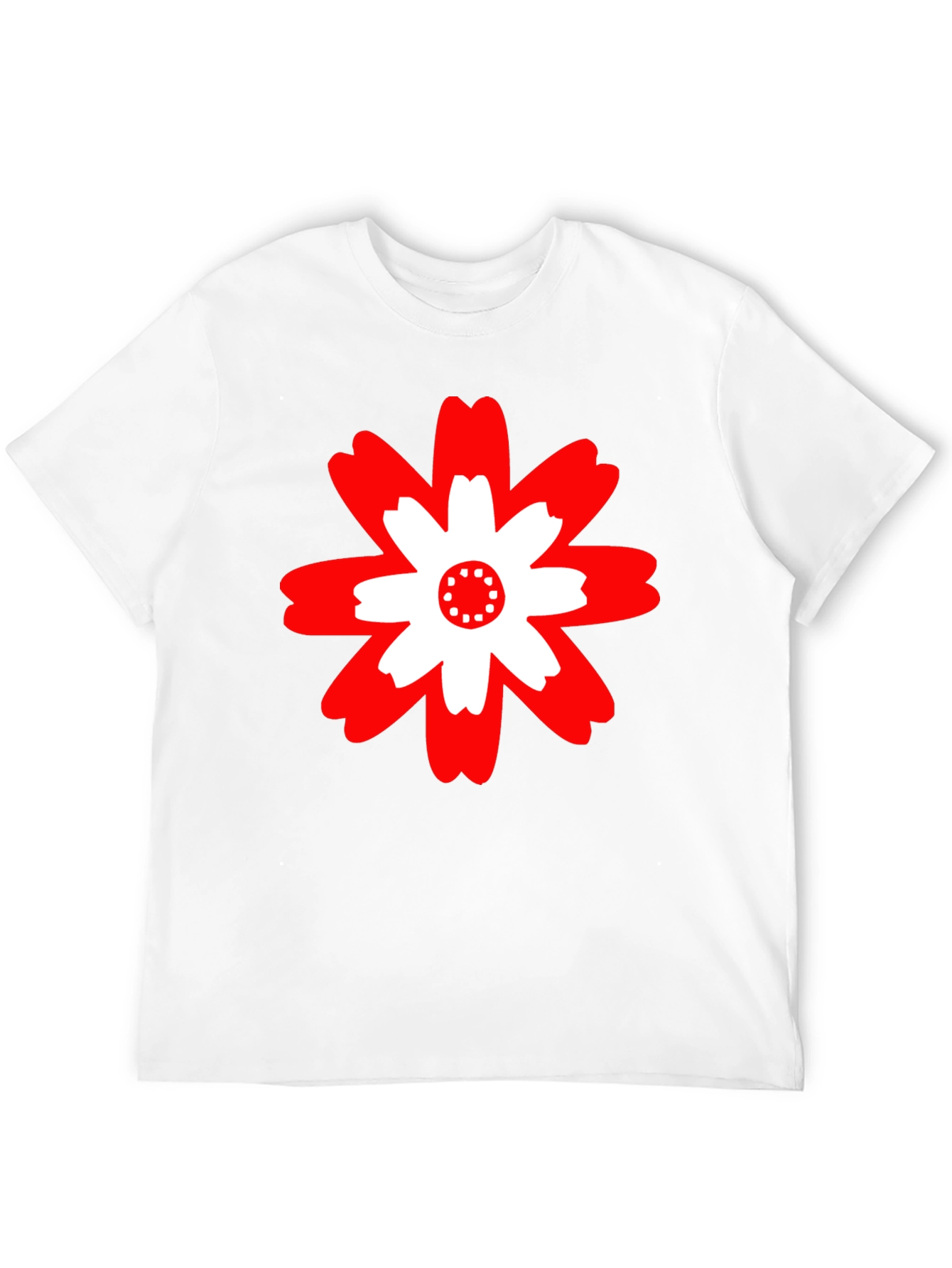 Bold Floral Graphic Tee - Modern Casual Style