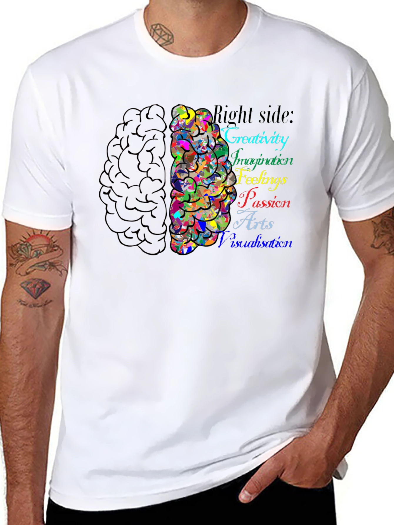 Right Brain Creativity T-Shirt