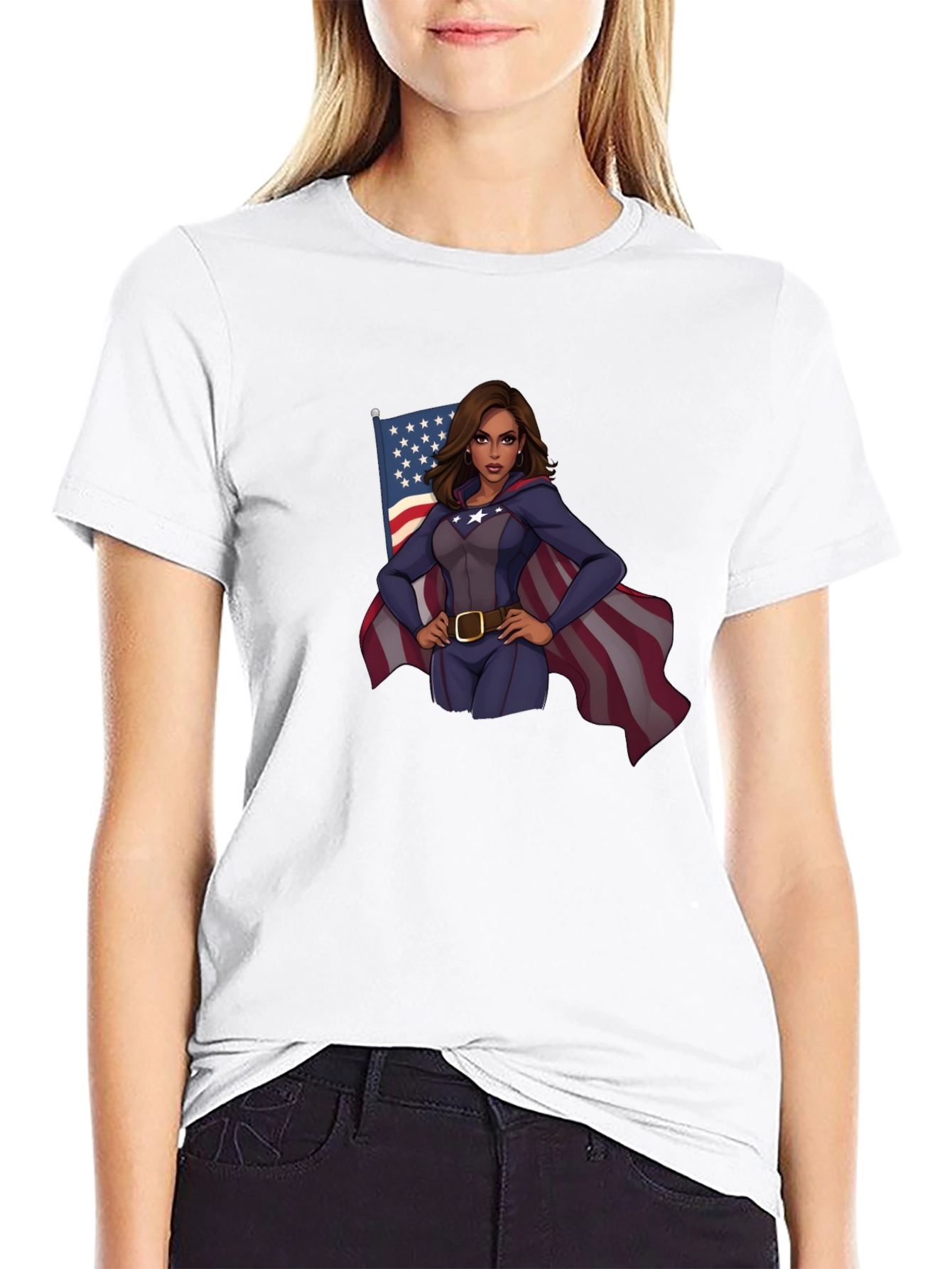American Heroine Graphic Tee