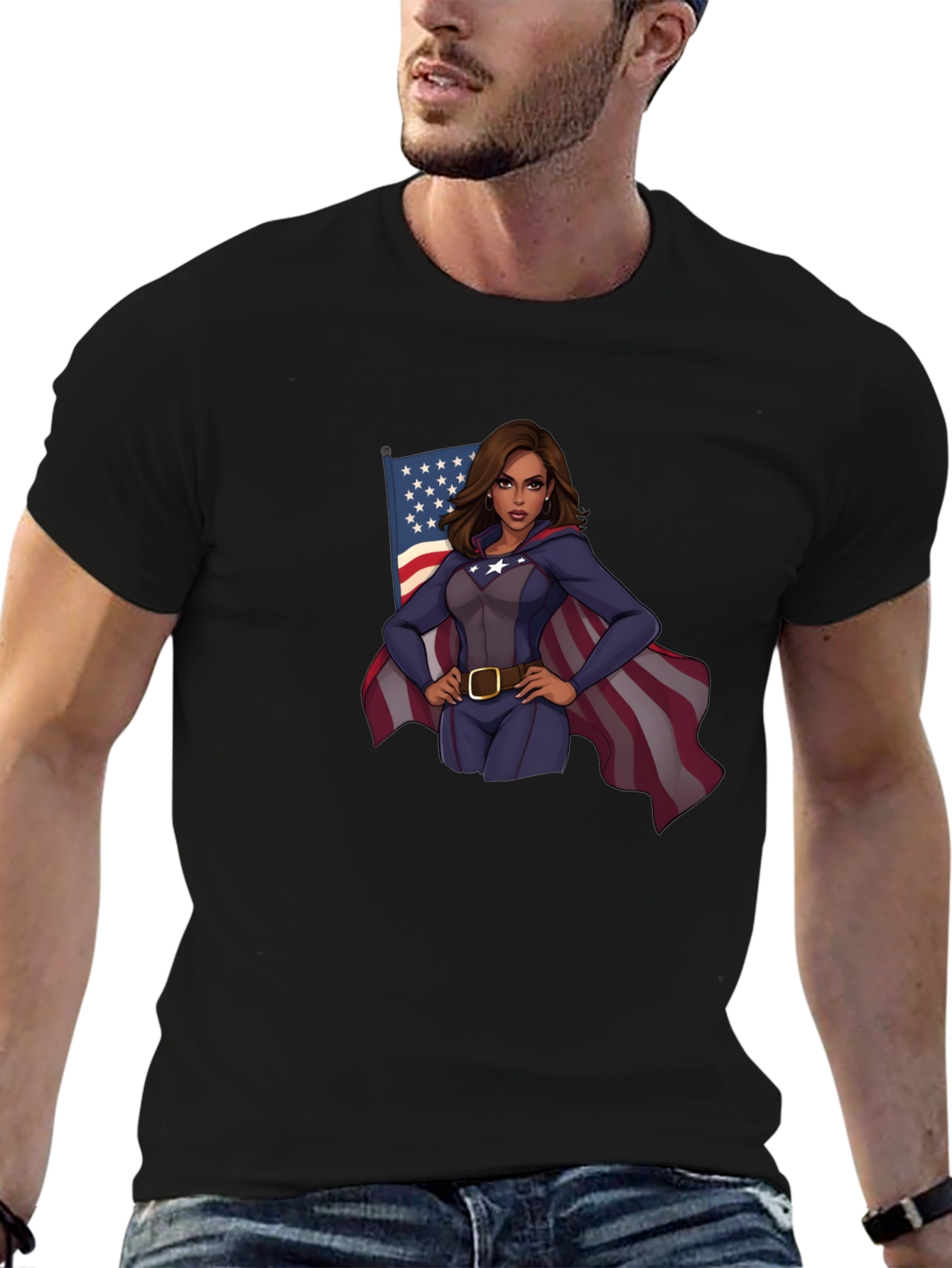 American Heroine Graphic Tee