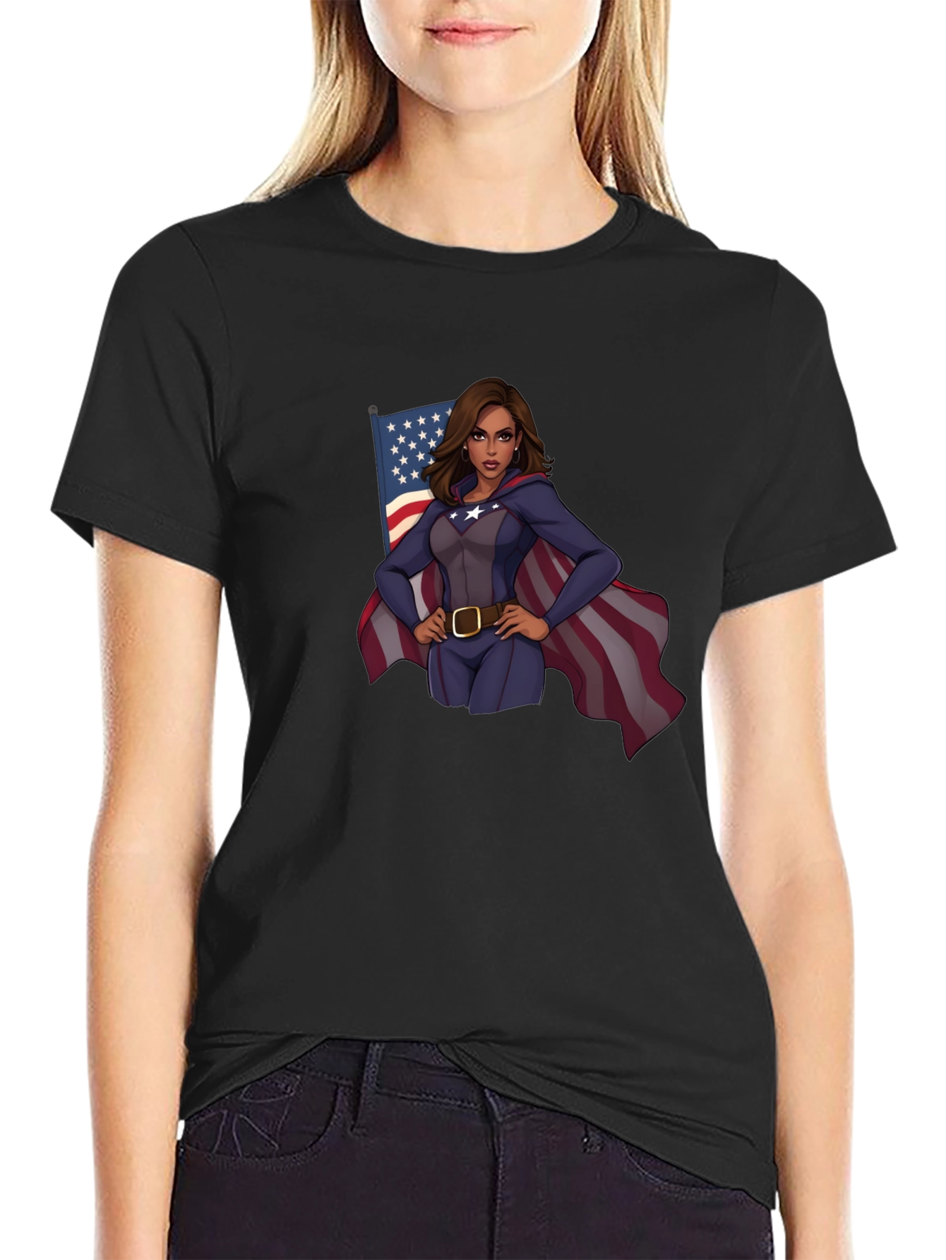 American Heroine Graphic Tee