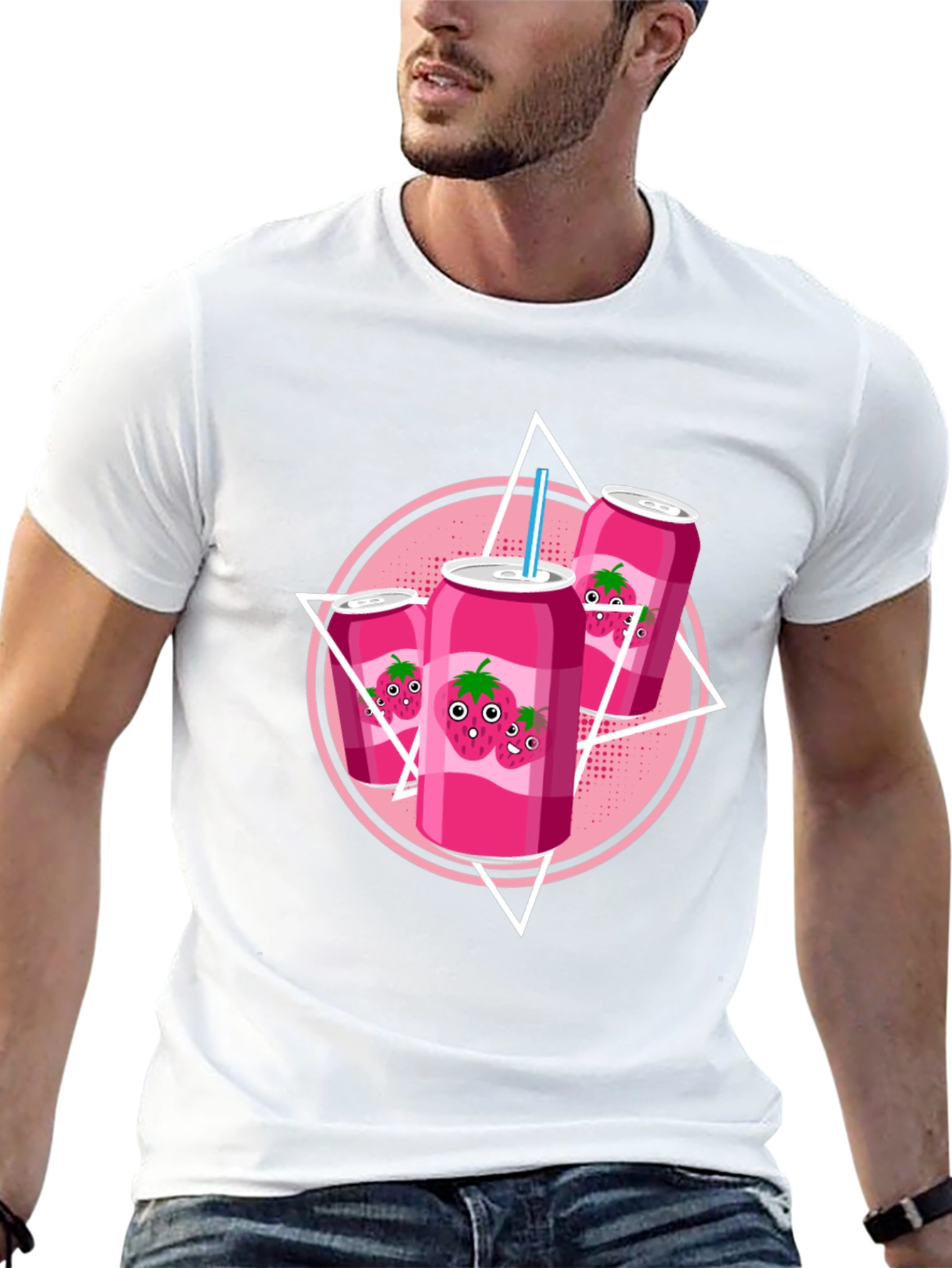 Strawberry Soda Graphic Tee - Fun & Stylish!