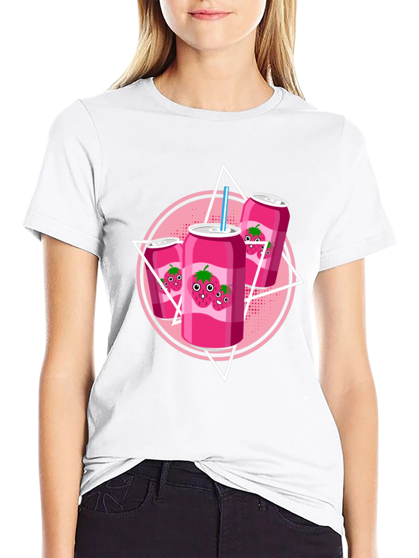 Strawberry Soda Graphic Tee - Fun & Stylish!
