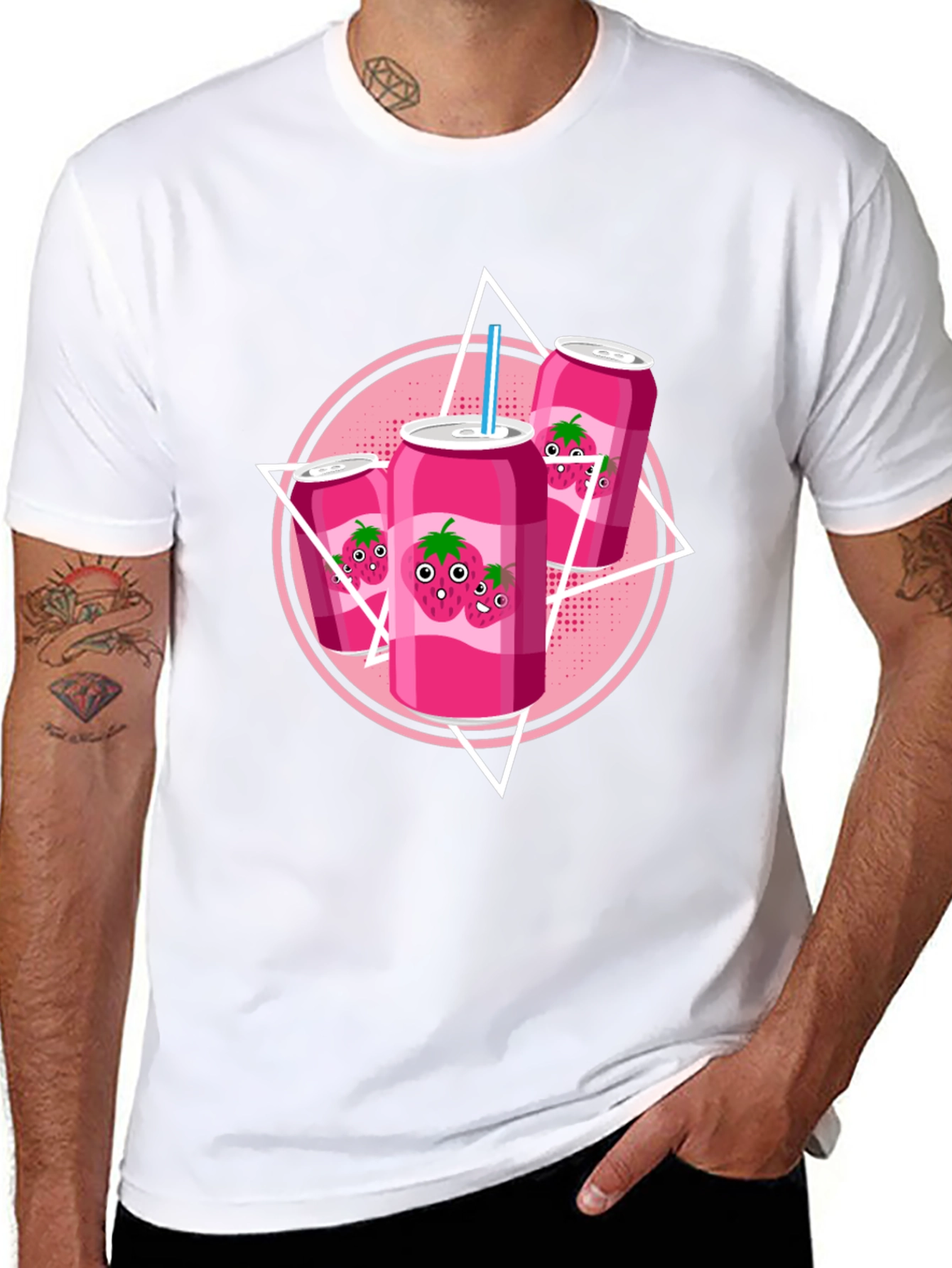 Strawberry Soda Graphic Tee - Fun & Stylish!