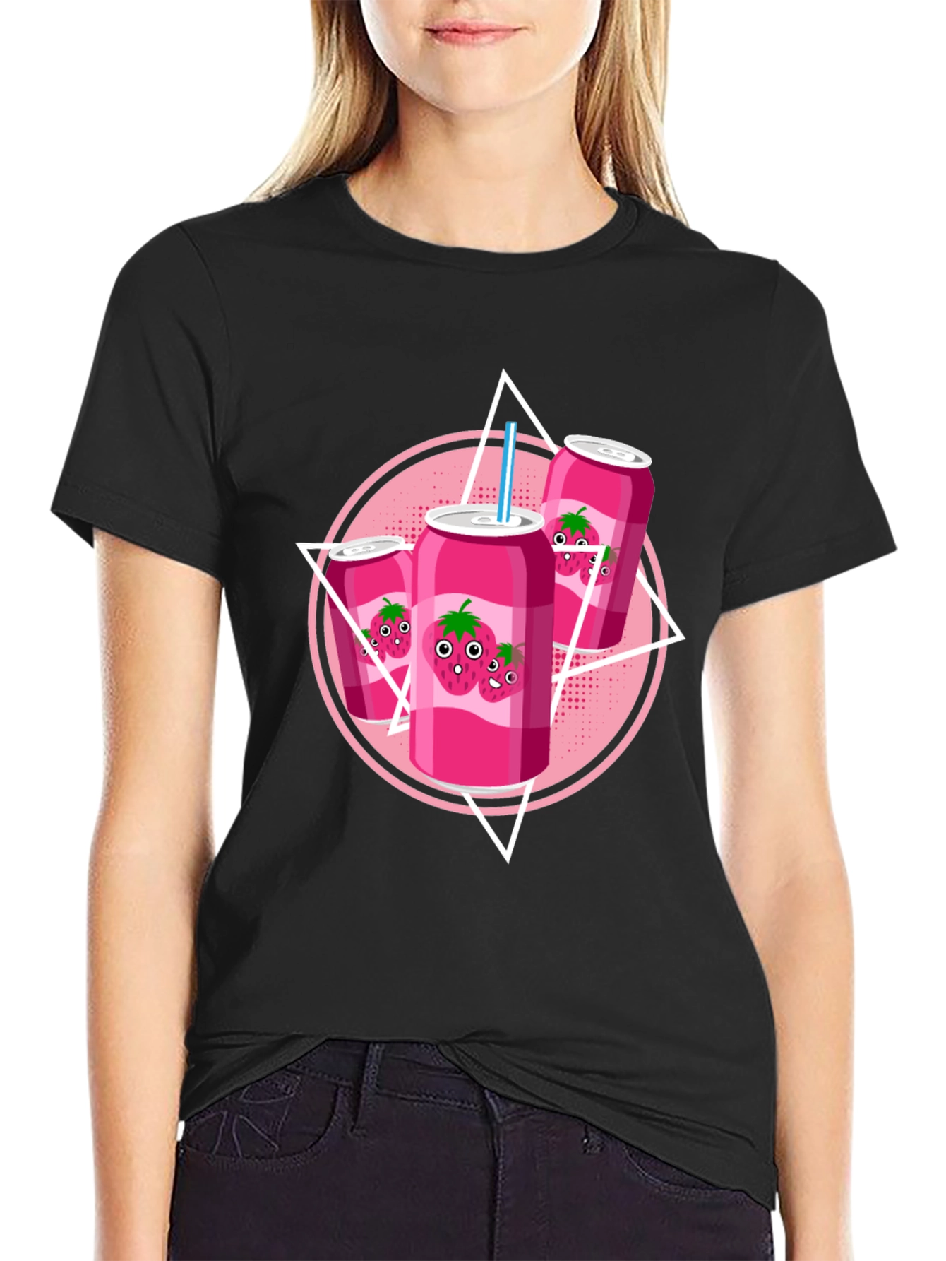 Strawberry Soda Graphic Tee - Fun & Stylish!