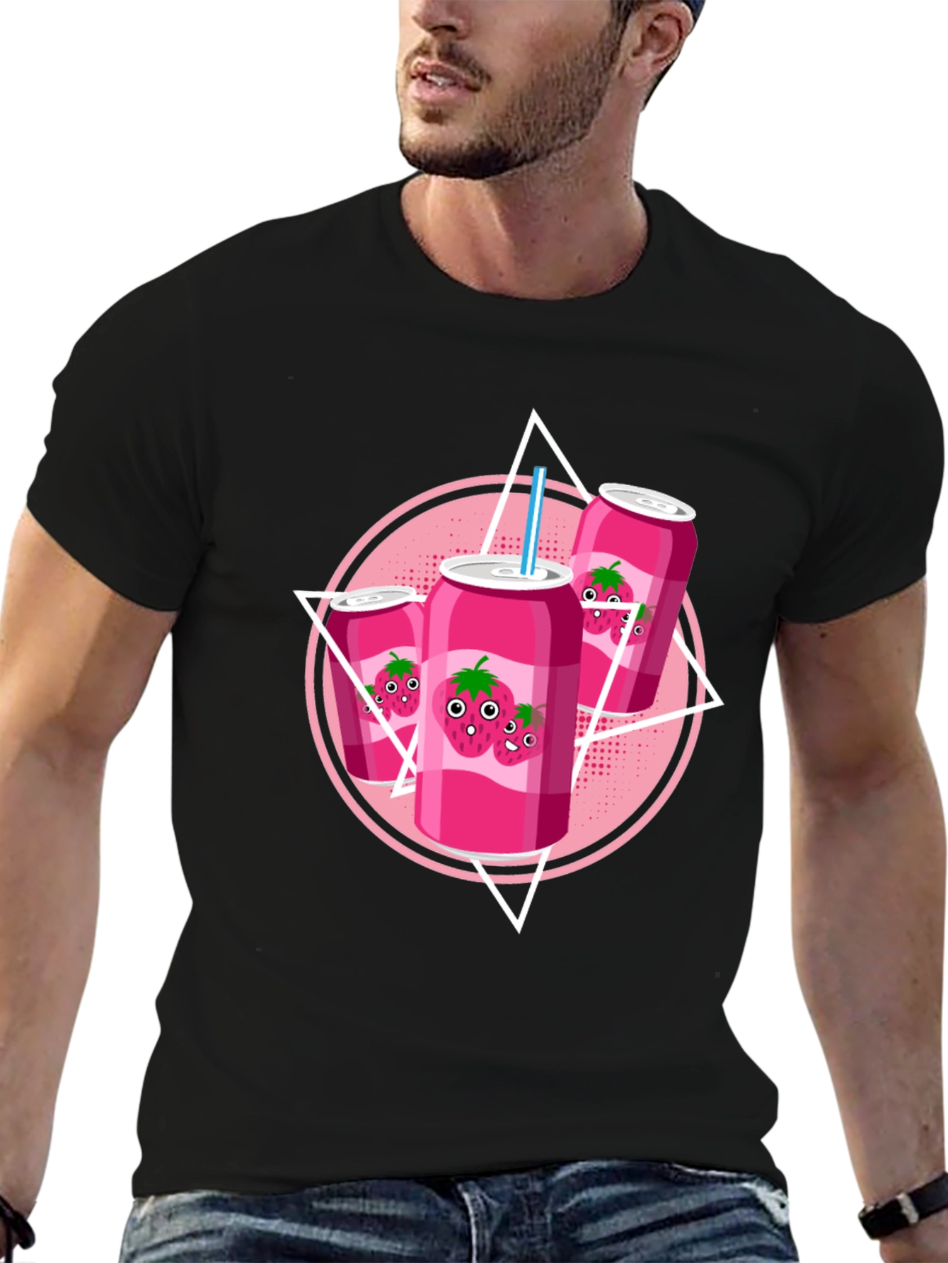 Strawberry Soda Graphic Tee - Fun & Stylish!