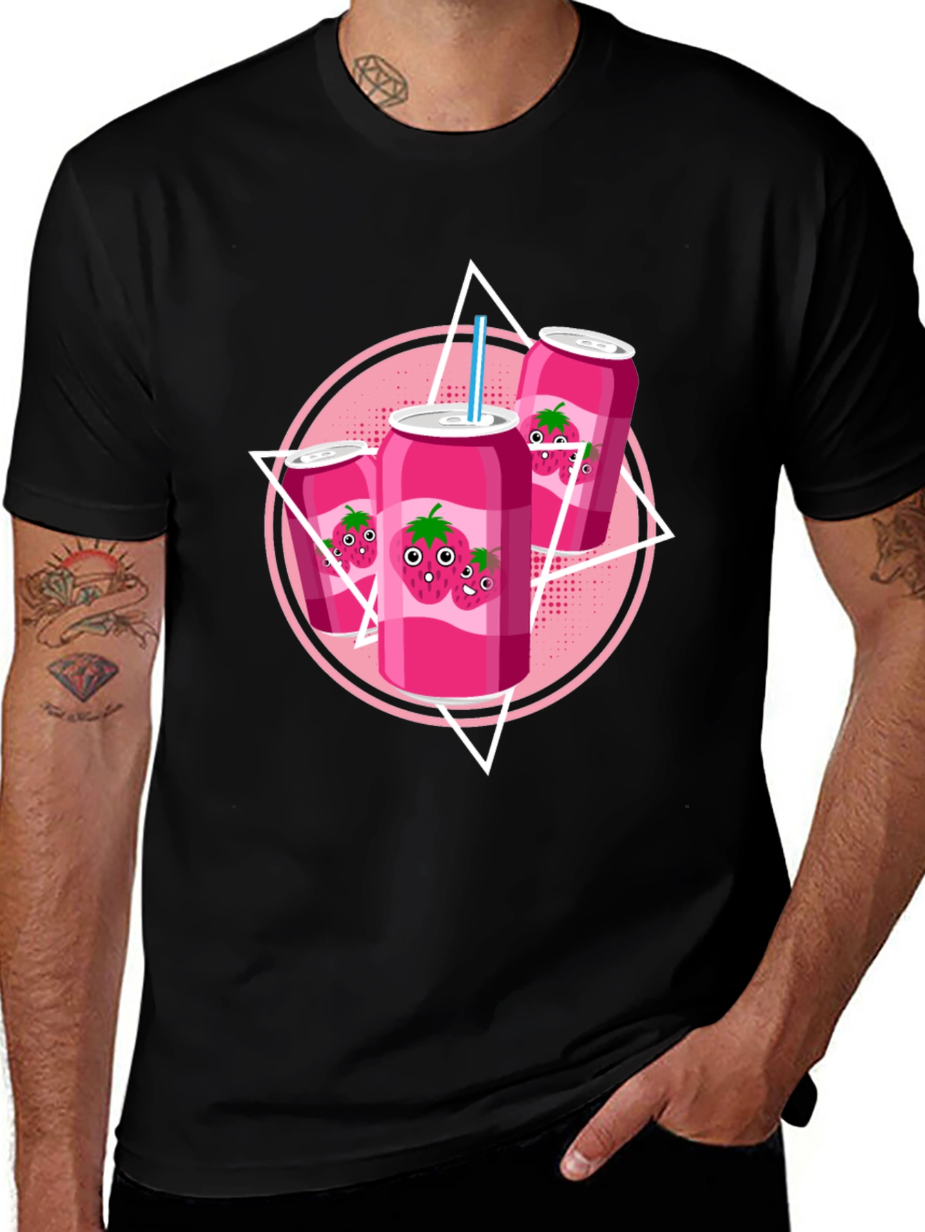 Strawberry Soda Graphic Tee - Fun & Stylish!