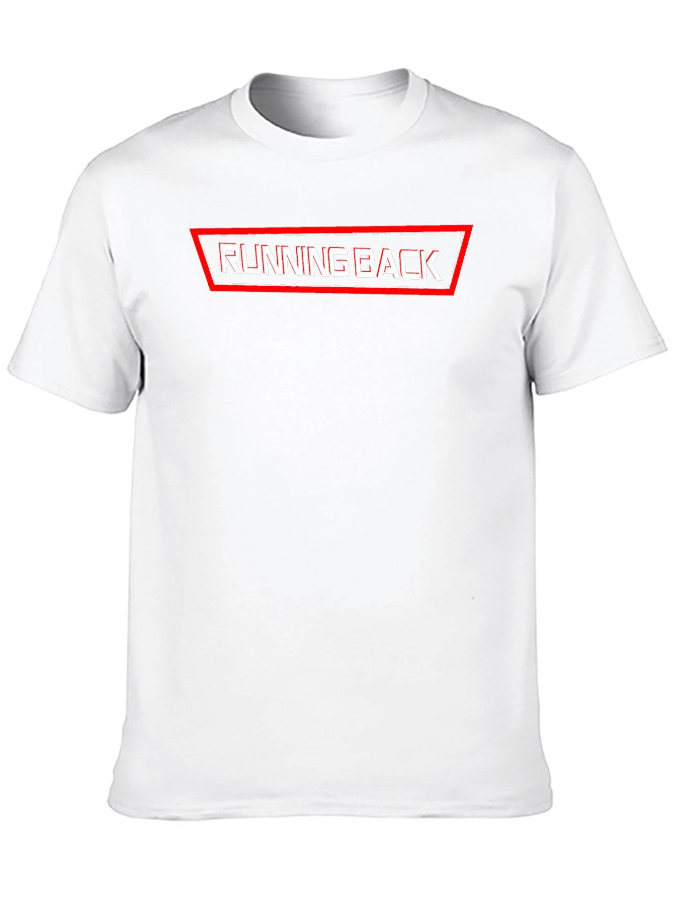 Running Back Graphic T-Shirt - Black