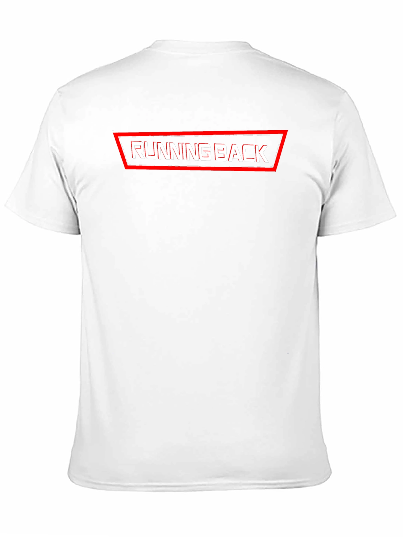 Running Back Graphic T-Shirt - Black