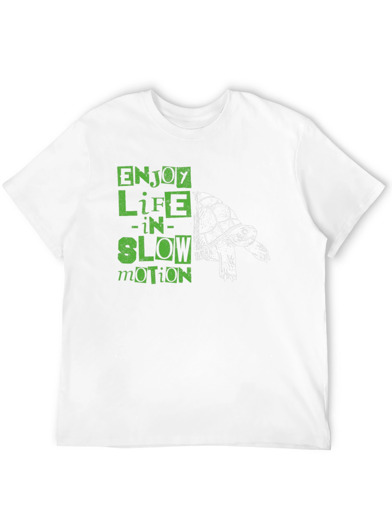 Enjoy Life in Slow Motion Turtle T-Shirt