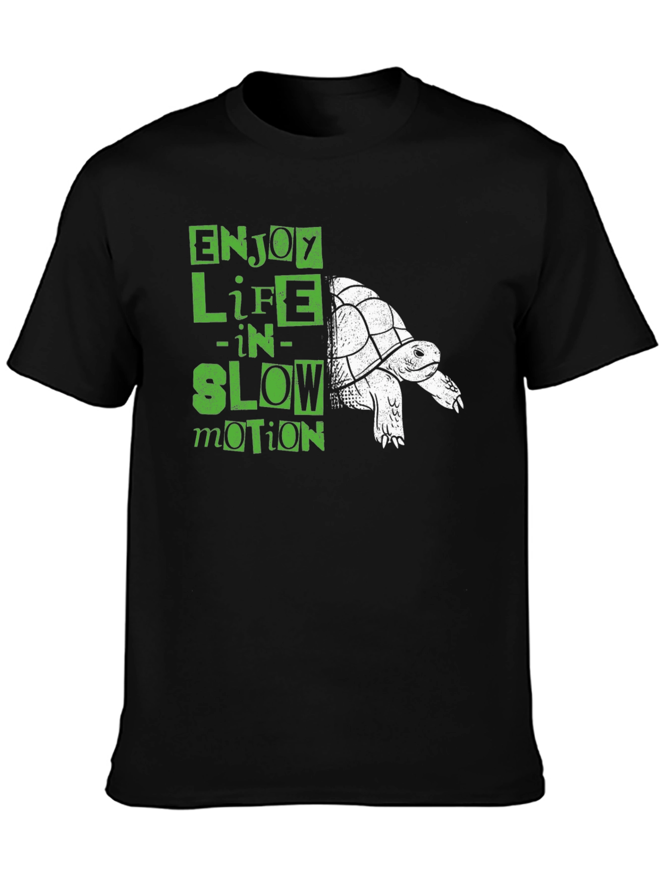 Enjoy Life in Slow Motion Turtle T-Shirt