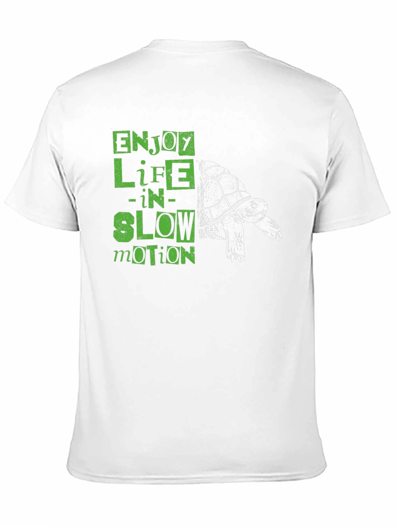 Enjoy Life in Slow Motion Turtle T-Shirt