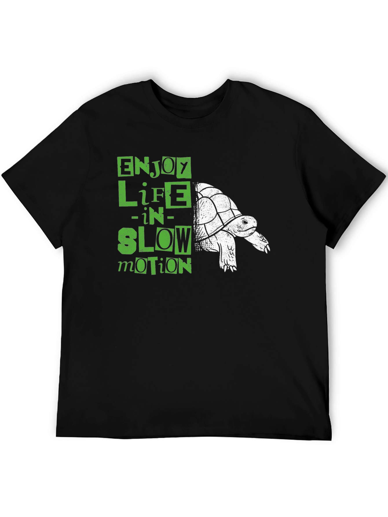 Enjoy Life in Slow Motion Turtle T-Shirt