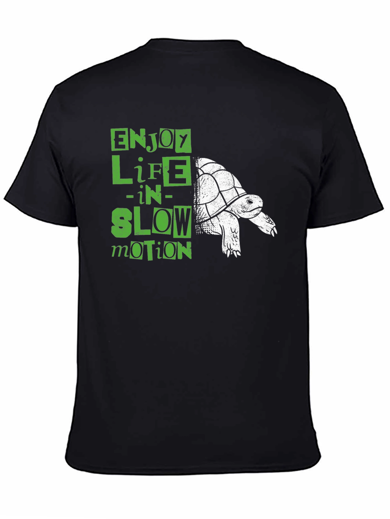 Enjoy Life in Slow Motion Turtle T-Shirt
