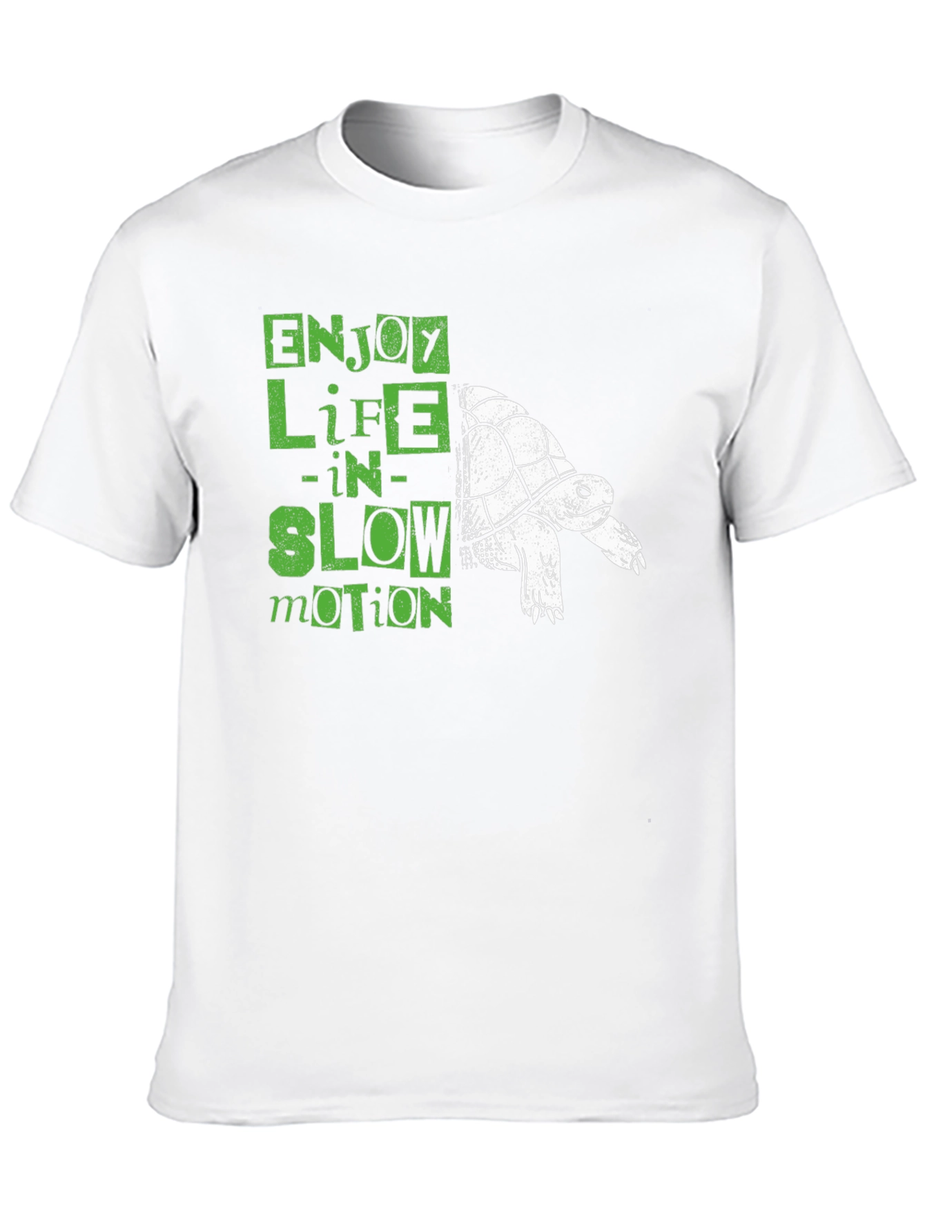 Enjoy Life in Slow Motion Turtle T-Shirt