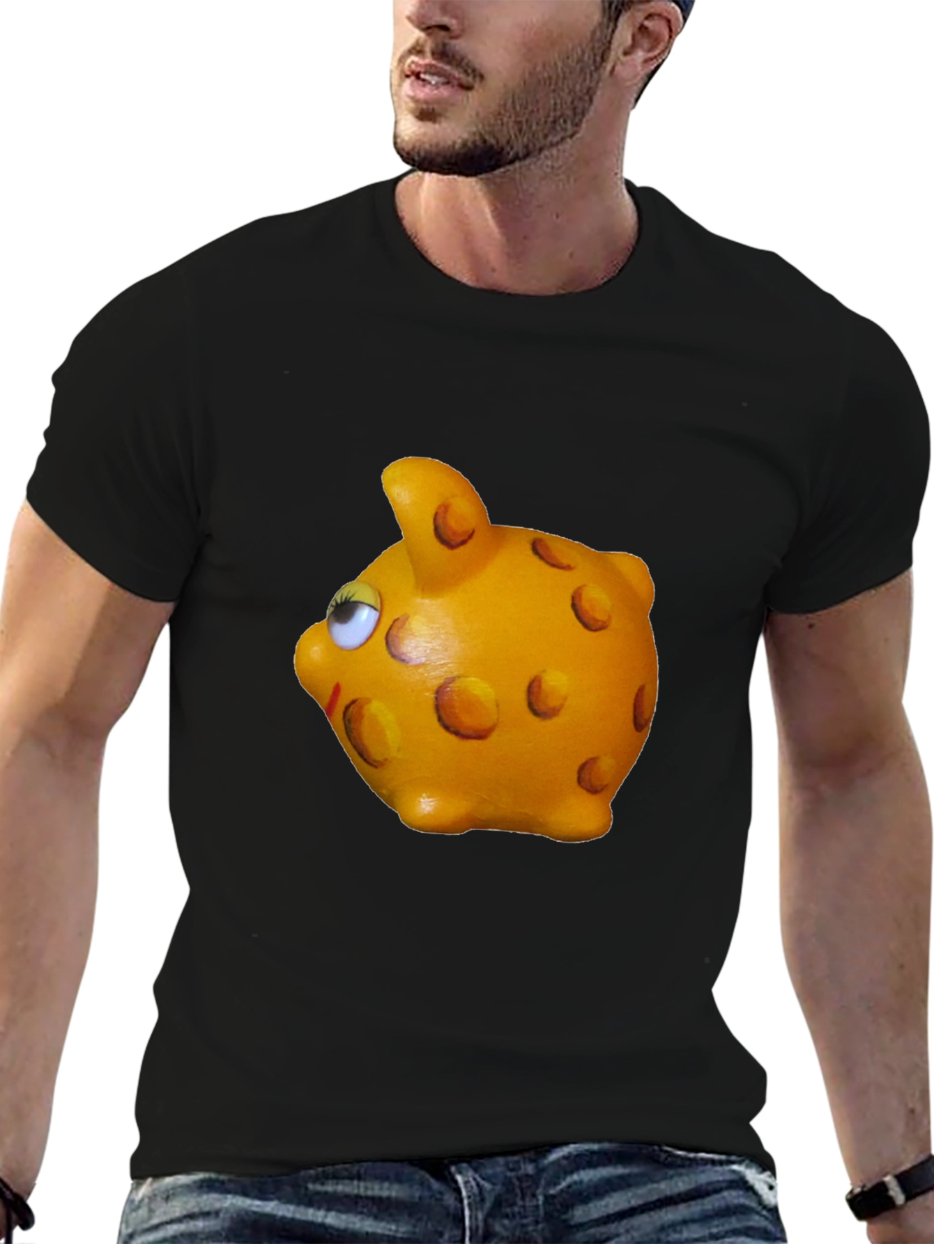 Funny Piggy Bank Graphic Tee - Unisex