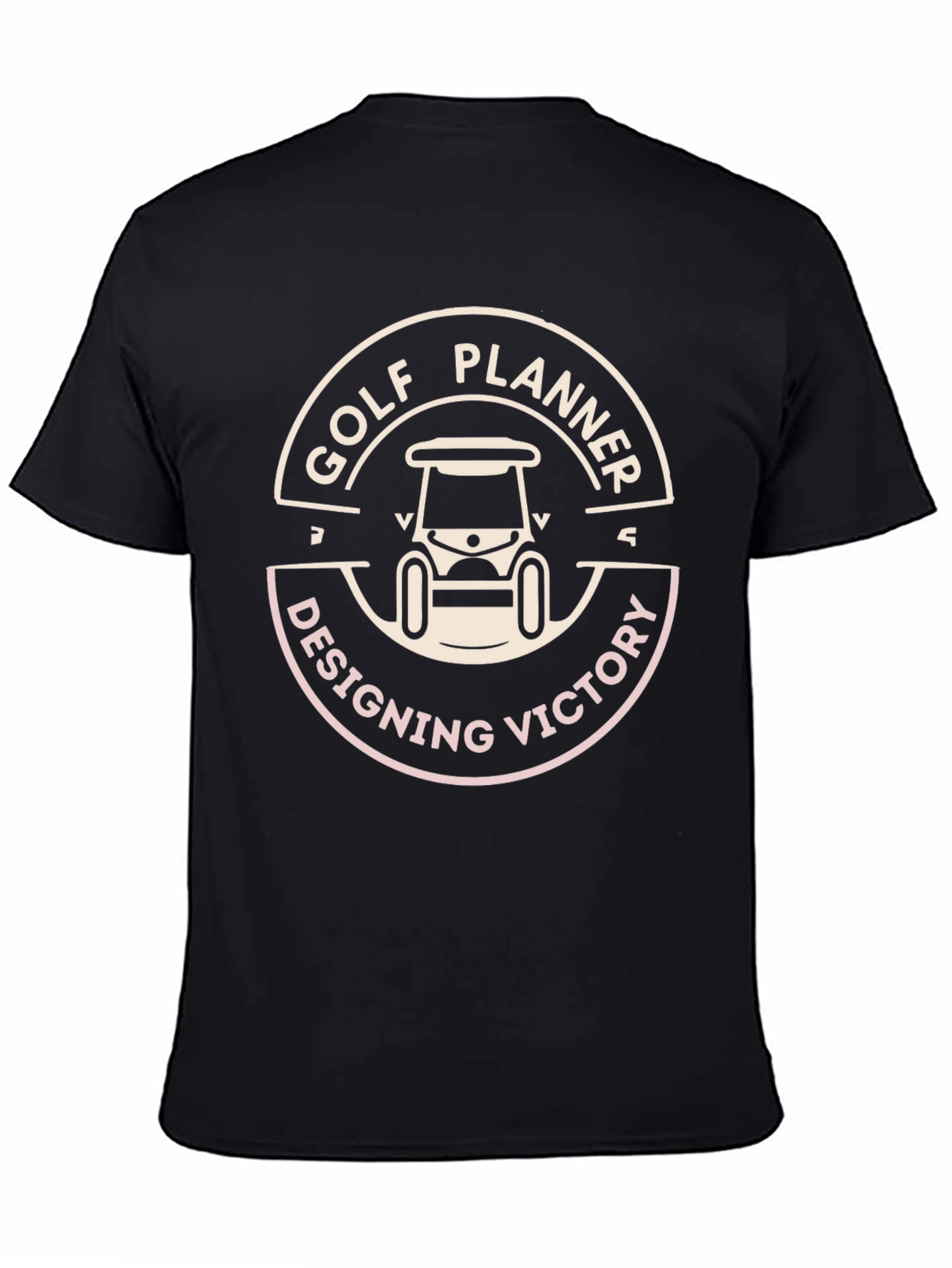 Golf Planner T-Shirt - Designing Victory