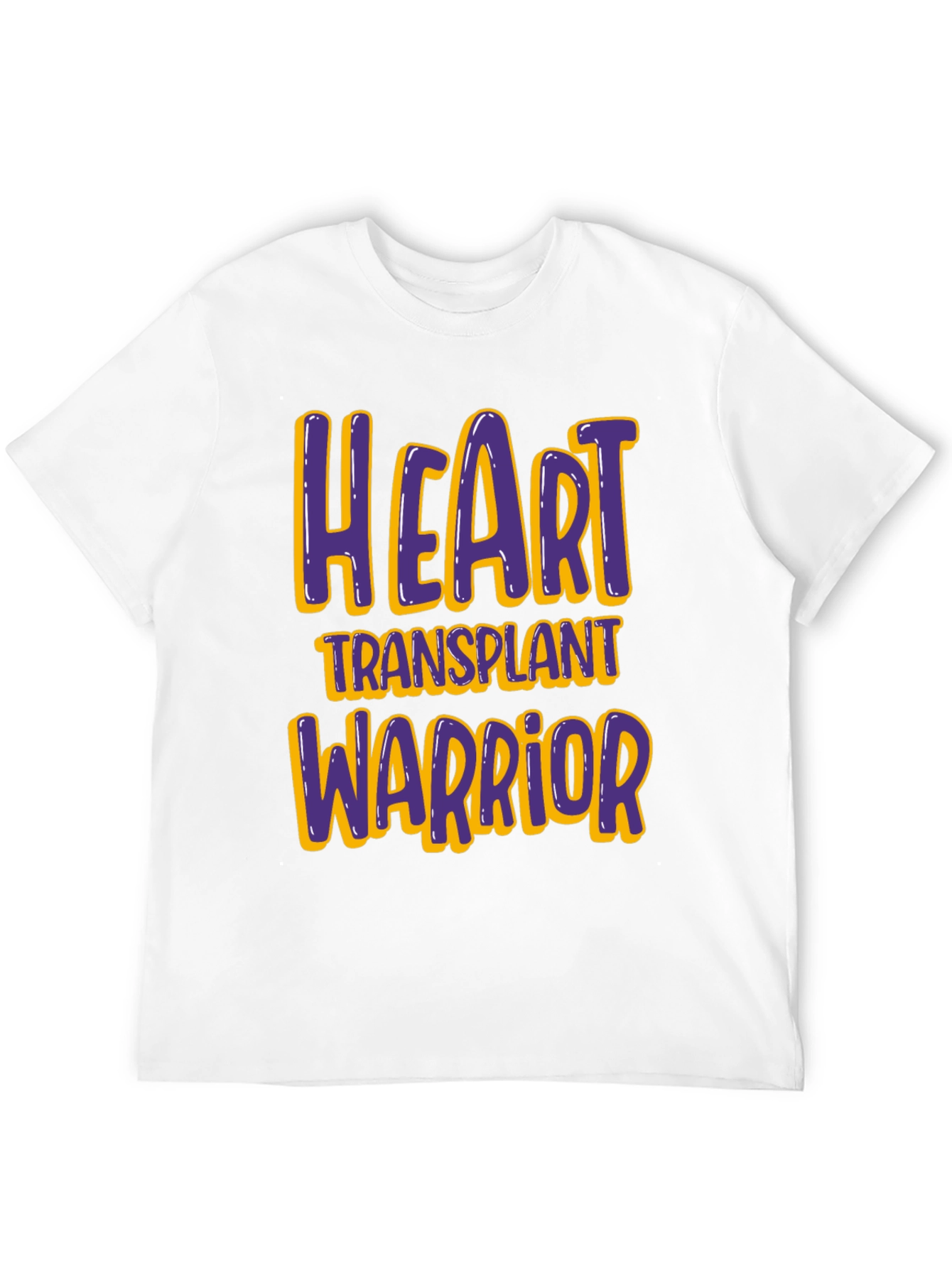 Heart Transplant Warrior T-Shirt - Black