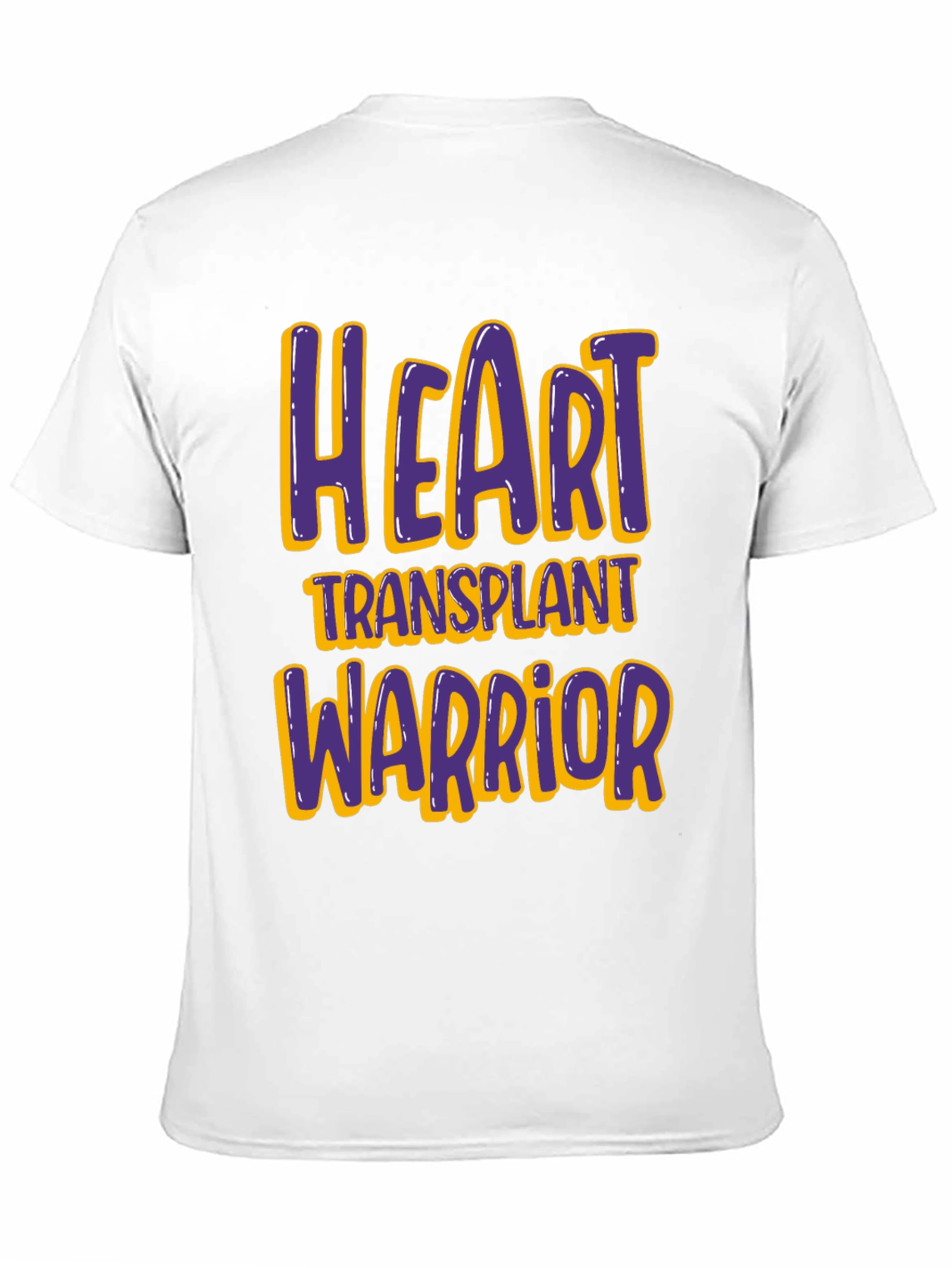Heart Transplant Warrior T-Shirt - Black