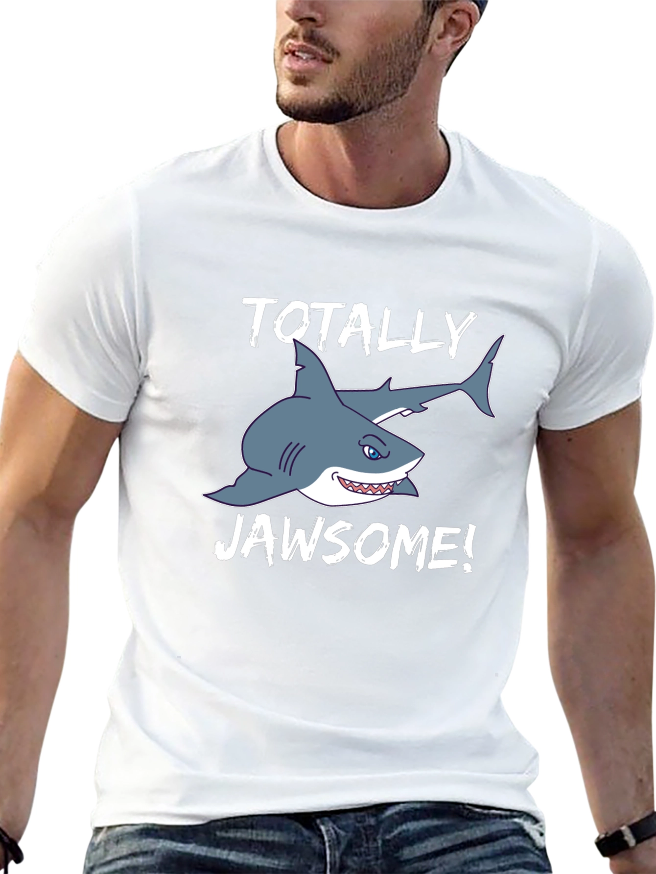 Totally Jawsome Shark Graphic Tee