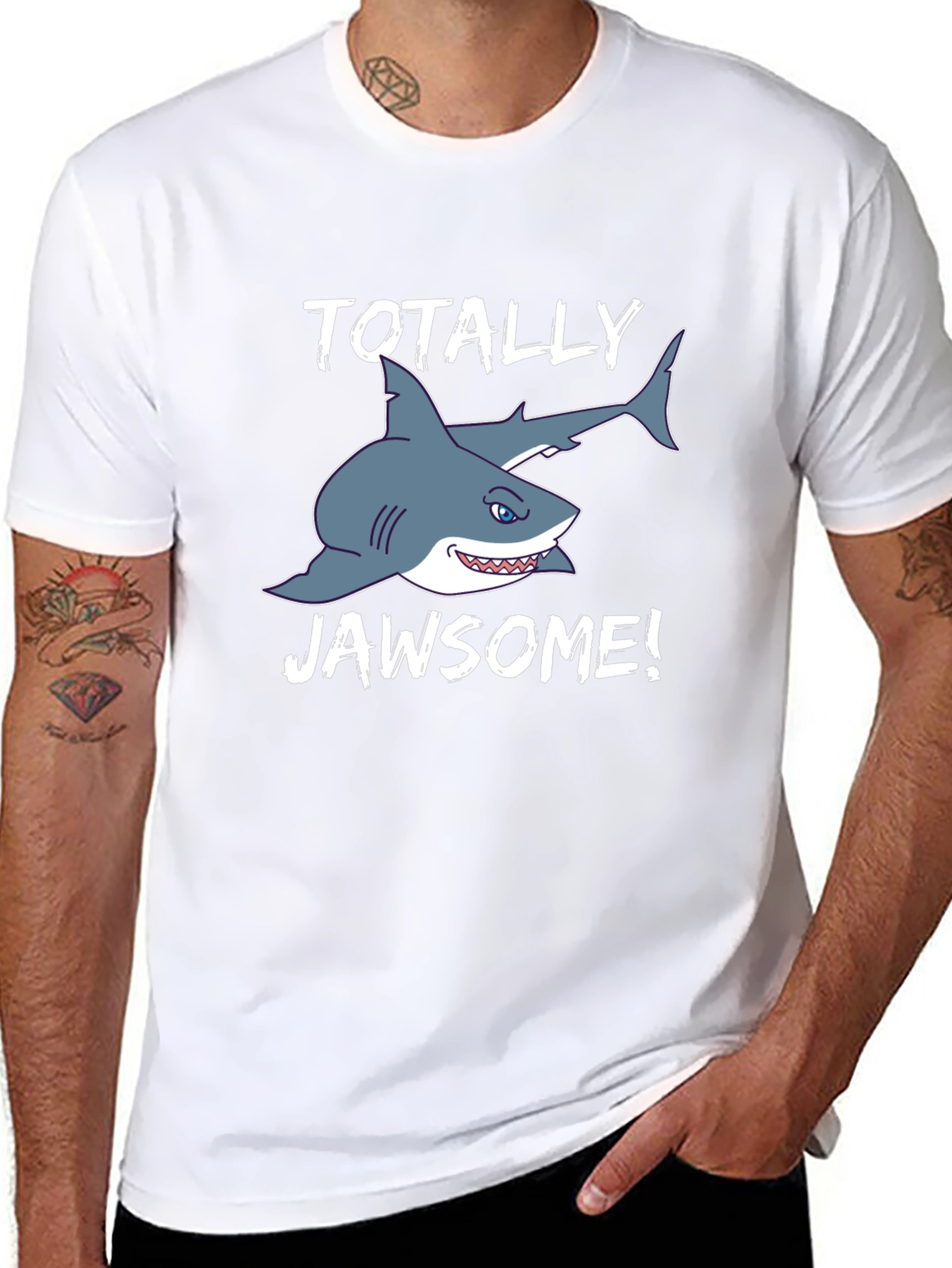 Totally Jawsome Shark Graphic Tee