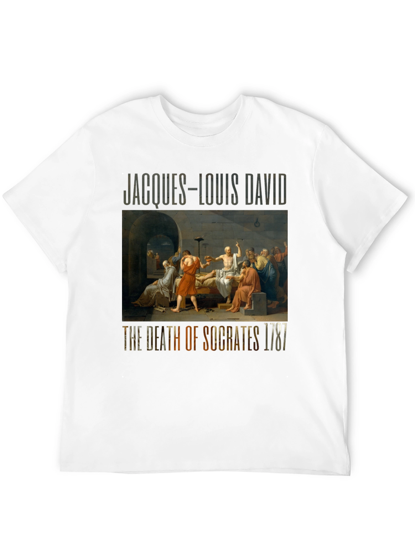 Jacques-Louis David Death of Socrates T-Shirt