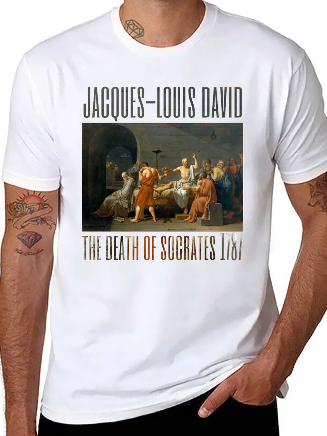 Jacques-Louis David Death of Socrates T-Shirt