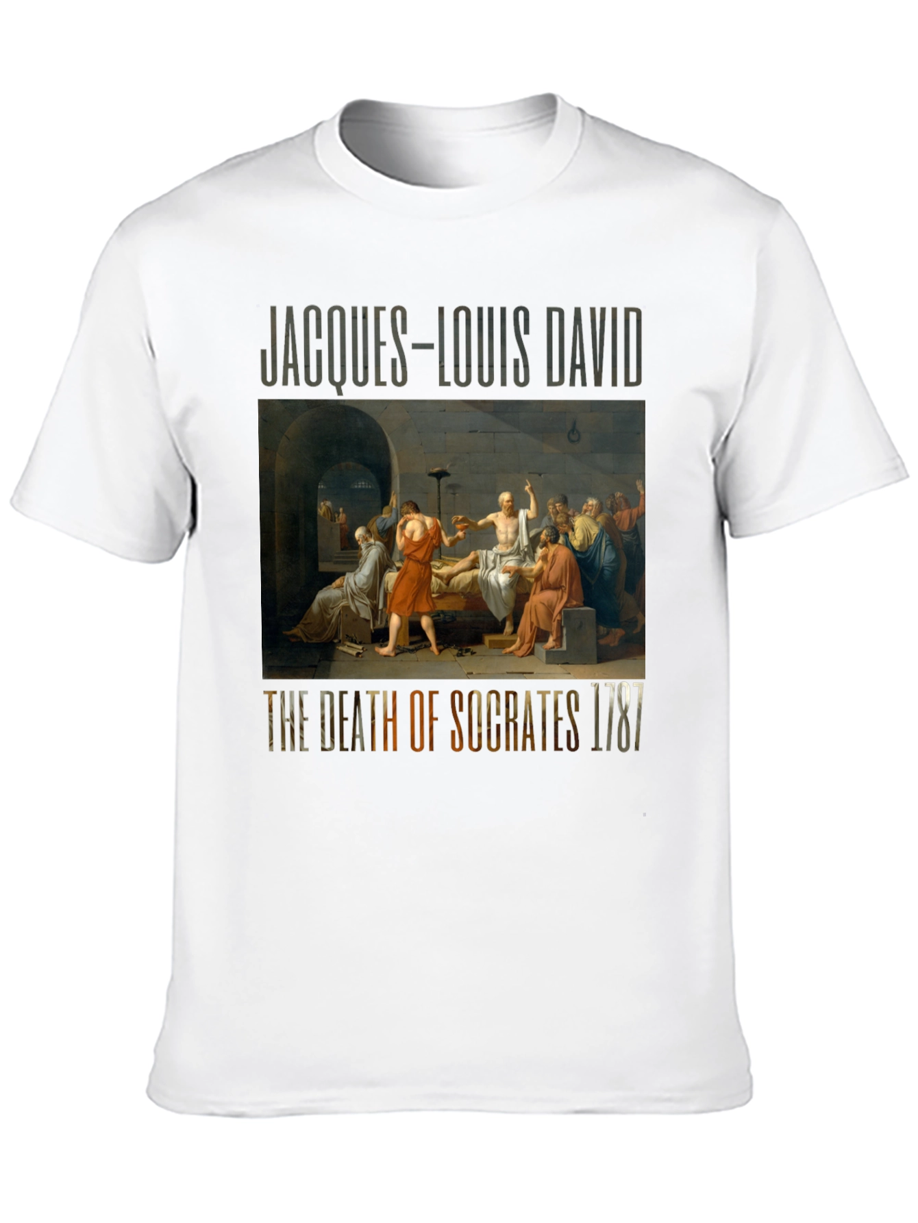 Jacques-Louis David Death of Socrates T-Shirt